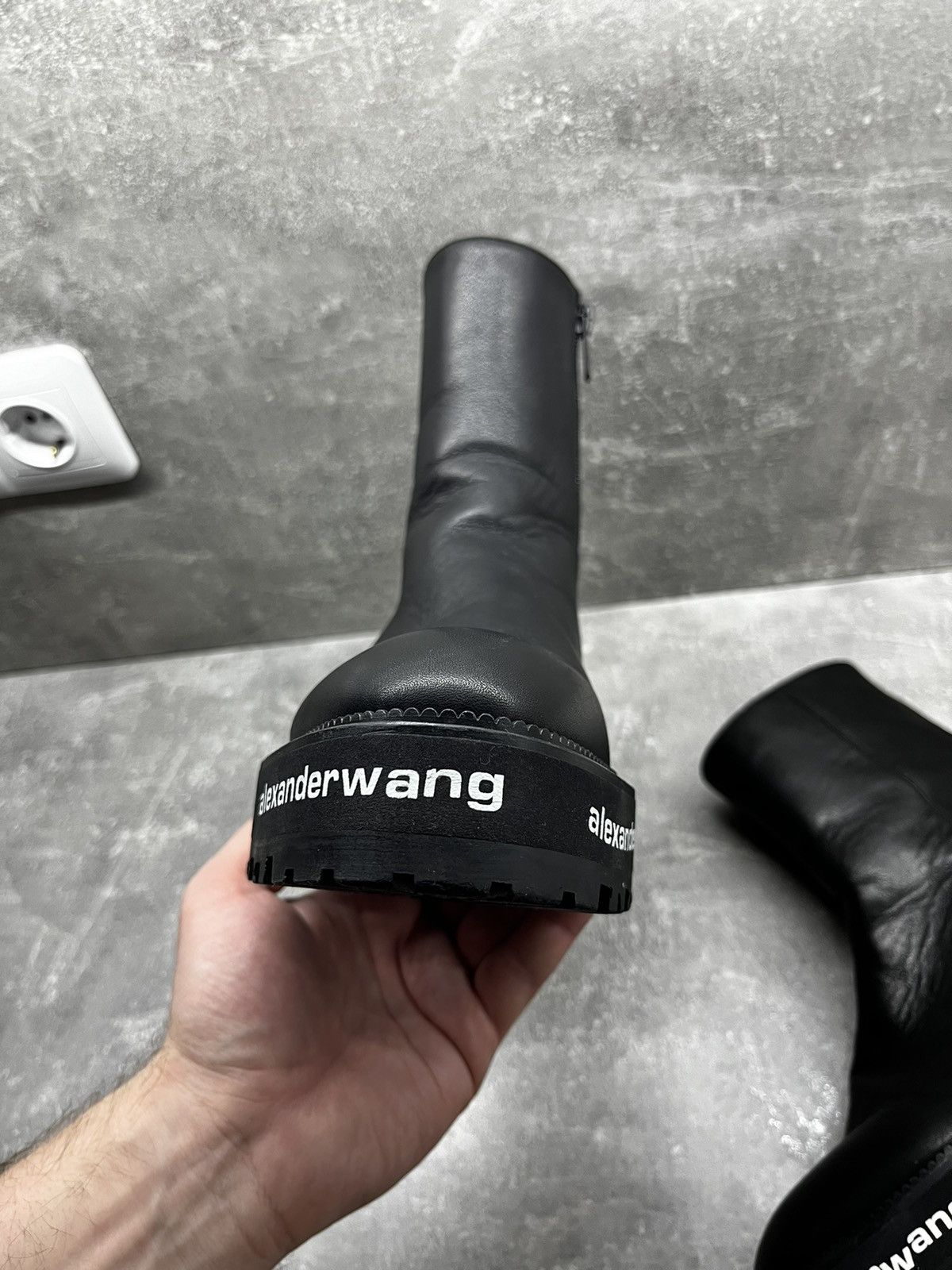 Alexander Wang × Japanese Brand ALEXANDER WANG - SANFORD ANKLE BOOT Size US 8 / IT 38 - 3 Thumbnail