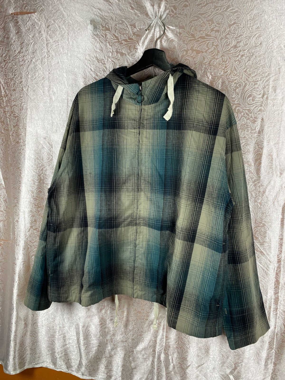 NANO universe Vintage NANO universe LB.03 Plaid Hooded Jacket Japanese Size US M / EU 48-50 / 2 - 4 Thumbnail