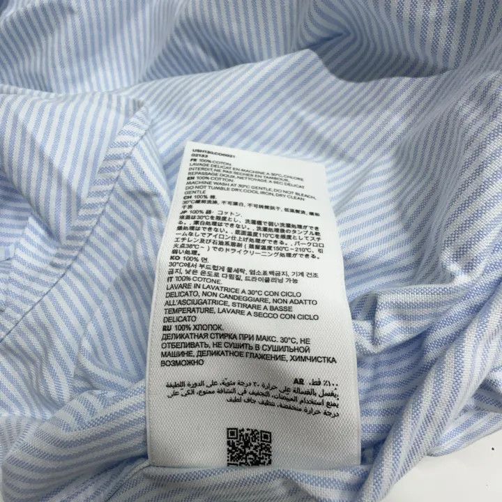 AMI AMIPARIS Logo Long Sleeve Button-Up Shirt -2507 Size US L / EU 52-54 / 3 - 6 Thumbnail