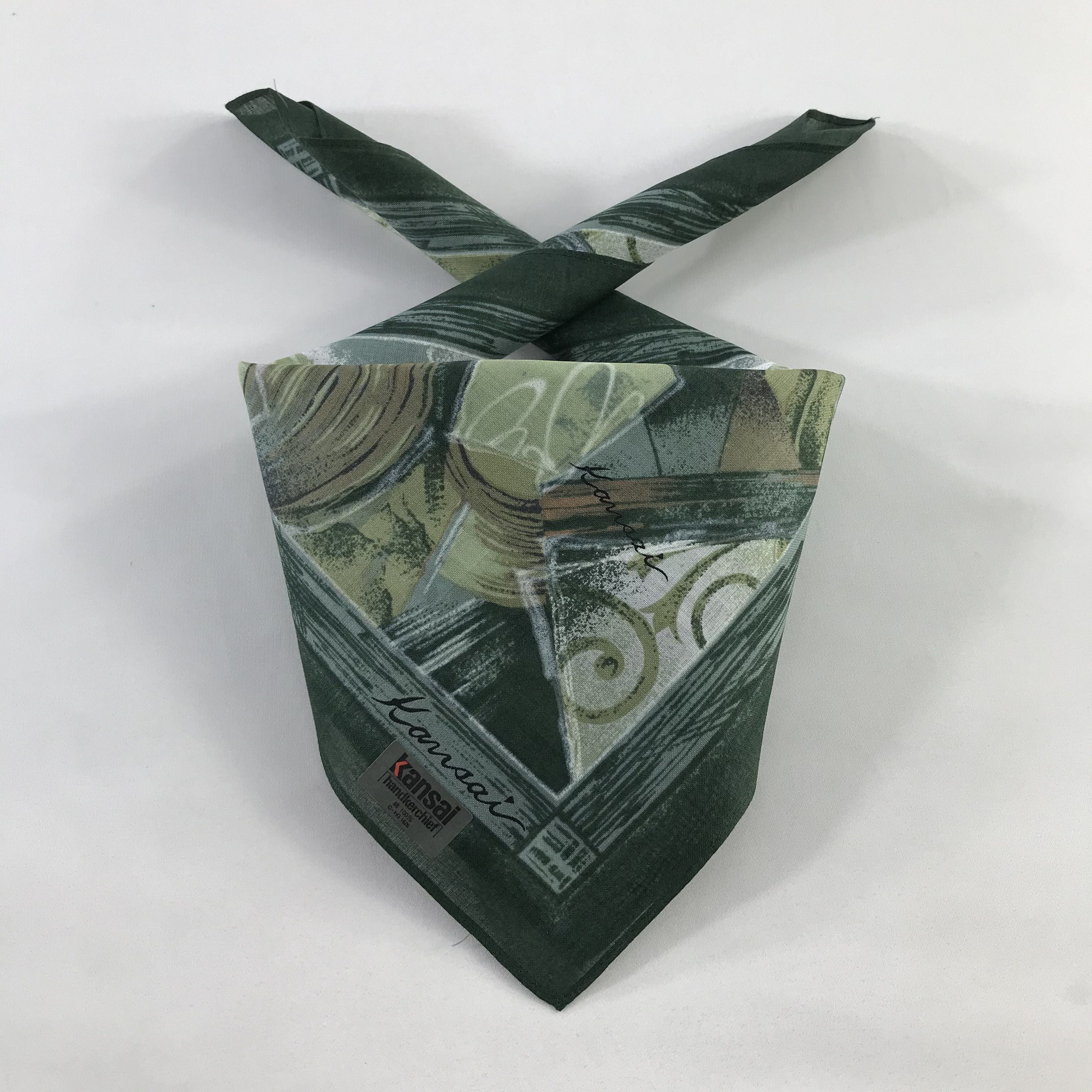 Kansai Yamamoto × Vintage Kansai Bandana / Handkerchief / Neckerchief - S446 Size ONE SIZE - 3 Thumbnail