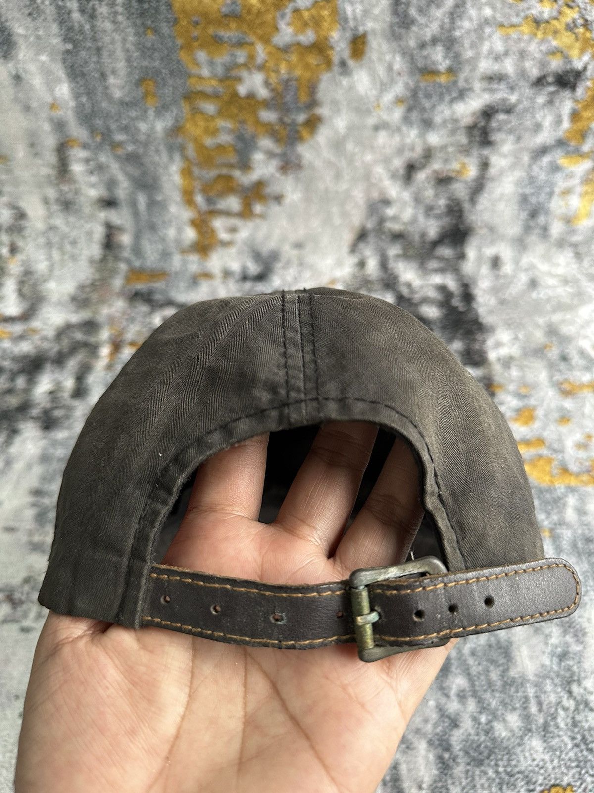 PPFM 💸NICE DESIGN💸 VINTAGE STUDED CROSS FADED DISTRESSED CAP Size ONE SIZE - 5 Thumbnail