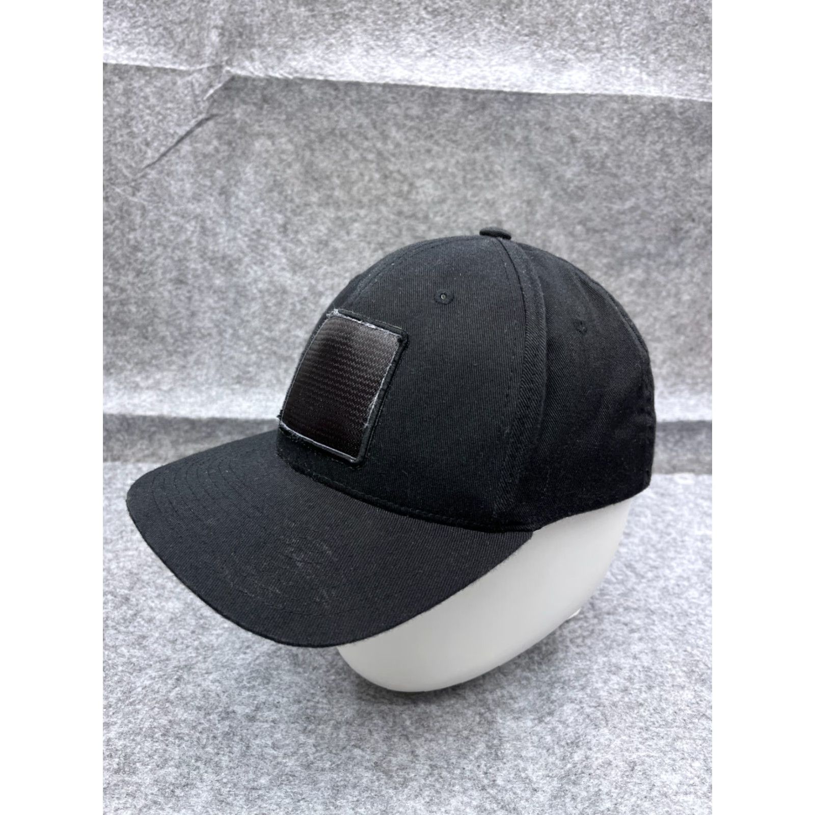 Vintage Chevy Patch Hat Fitted Adult Extra Large Black Polyester Blend Flexfit Size ONE SIZE - 4 Thumbnail