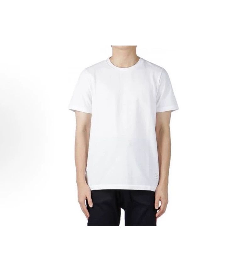 Thom Browne Thom browne White back striped short sleeves 2504-Nextarrow Size US S / EU 44-46 / 1 - 9 Thumbnail