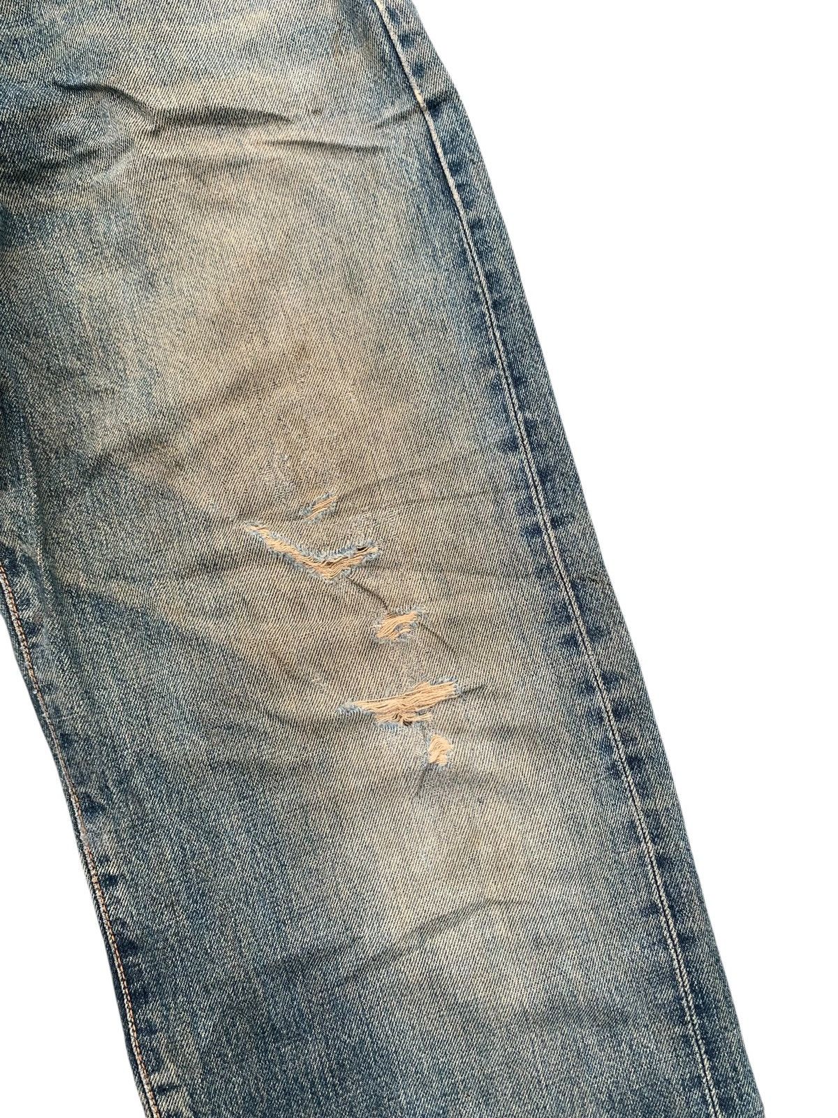 Kapital VINTAGE EDWIN 505 SELVEDGE RUSTY JAPANESE DISTRESSED DENIM Size US 28 / EU 44 - 14 Thumbnail