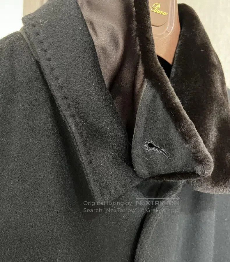 Loro Piana Loro Piana Lama fur coat with mink lining and detachable m Size US S / EU 44-46 / 1 - 5 Thumbnail