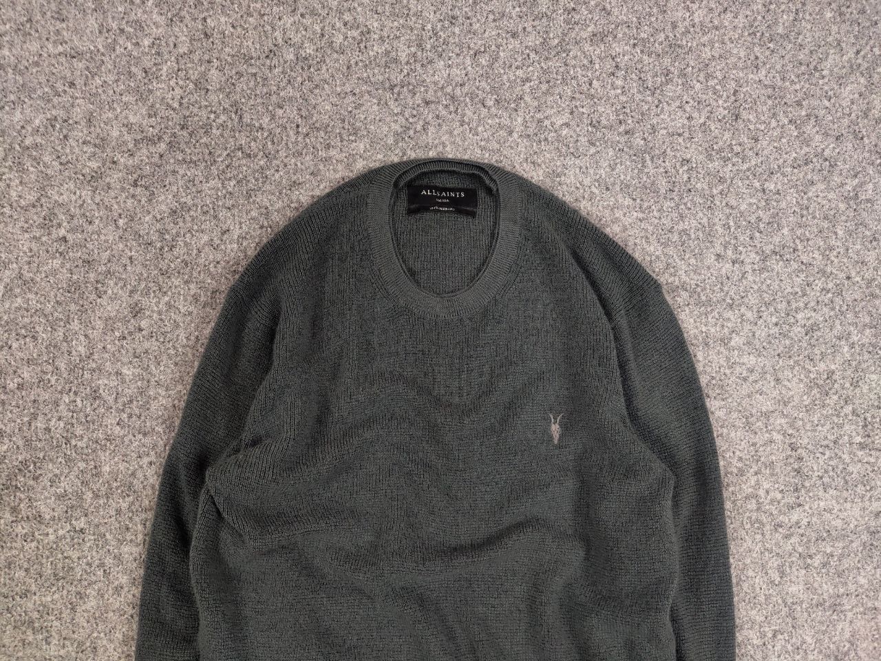 Allsaints Allsaints ivar merino wool crew neck knit jumper Sweater Size US S / EU 44-46 / 1 - 3 Thumbnail
