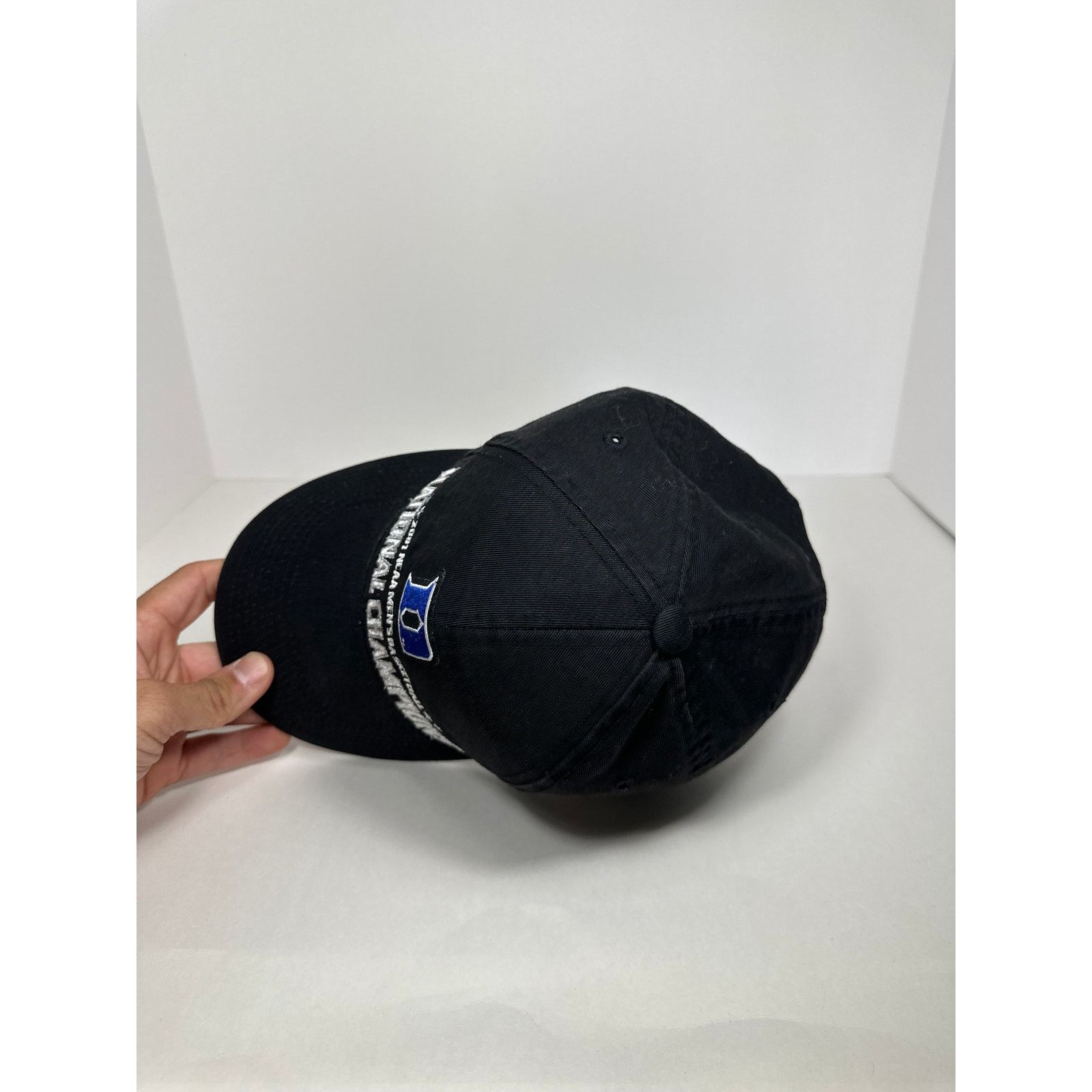 NCAA × Vintage Vintage 01 Duke Blue Devils Natty Championship Strapback Hat Size ONE SIZE - 2 Thumbnail