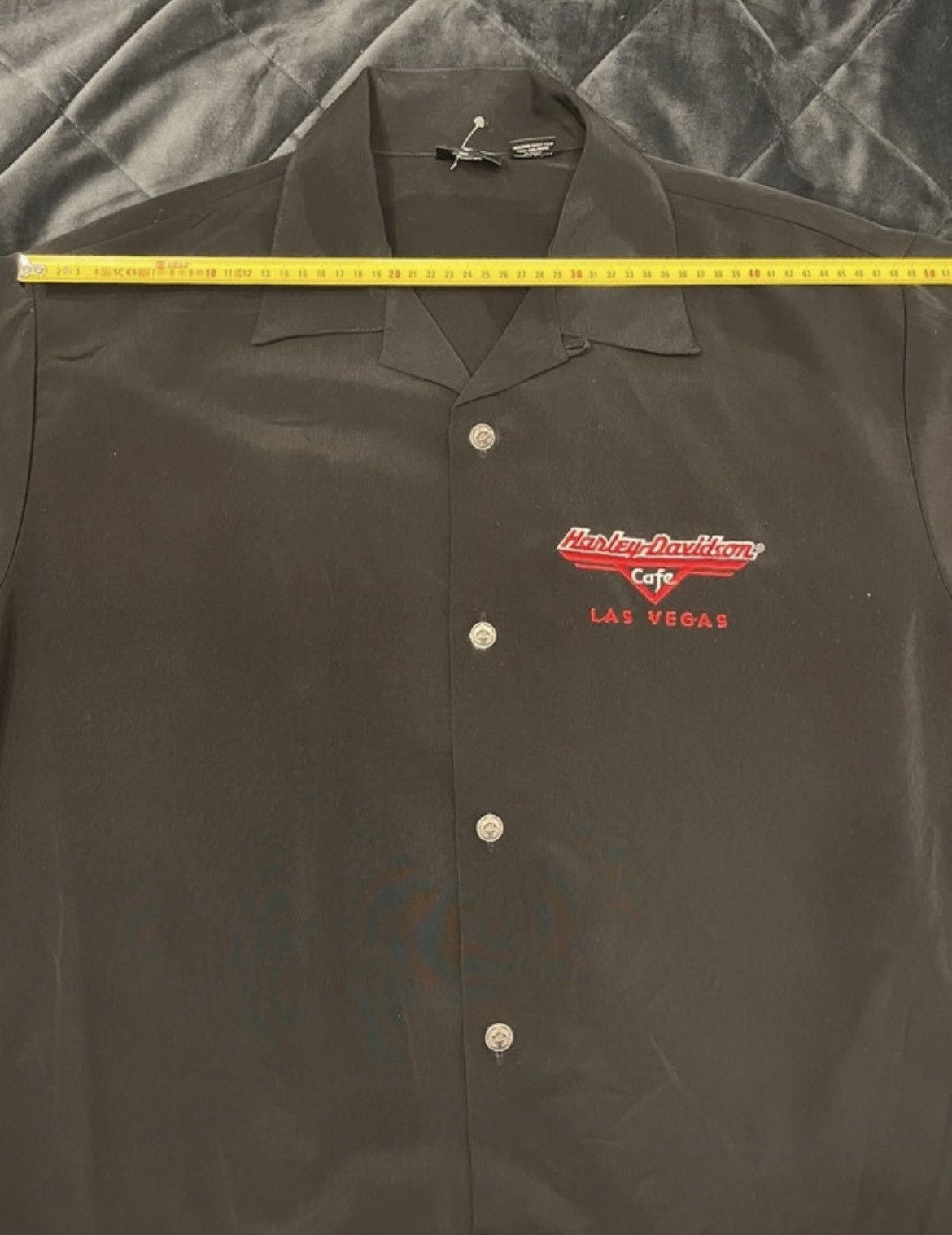 Harley Davidson Harley Davidson Cafe Las Vegas Men's Bowling Shirt Size US M / EU 48-50 / 2 - 11 Thumbnail