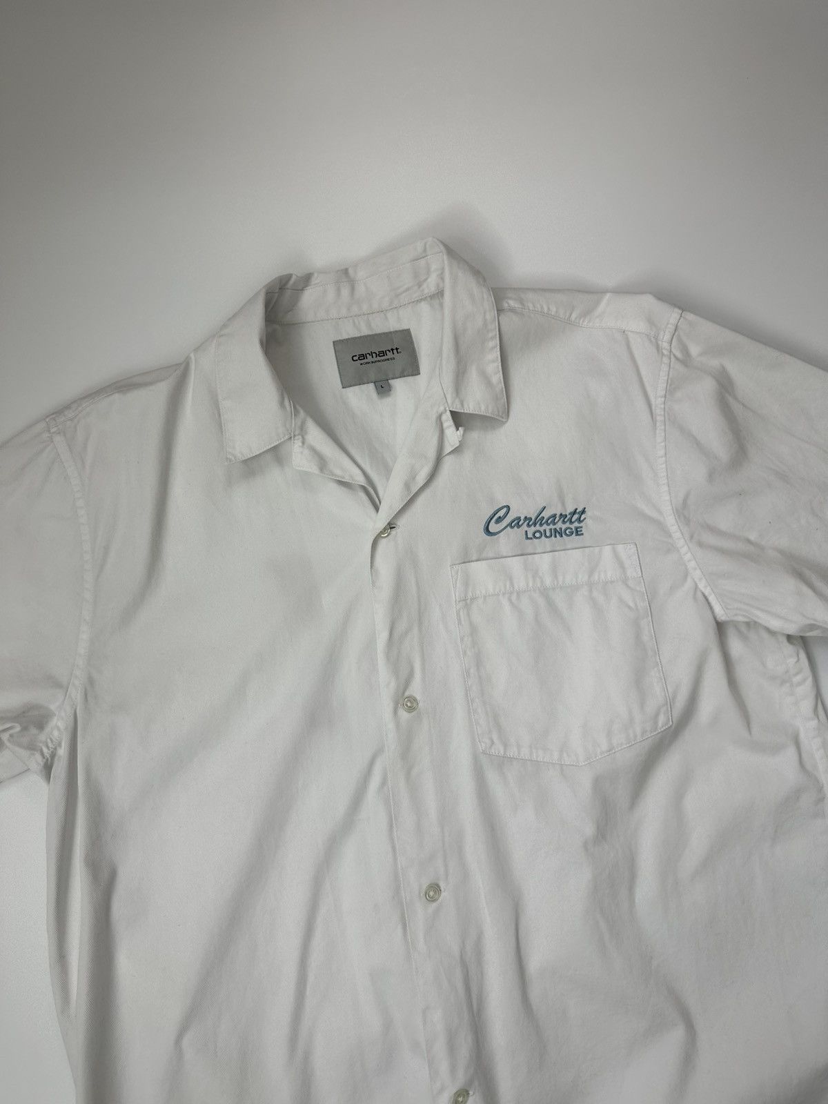 Carhartt Carhartt Lounge Shirt Men's Big Logo Back Size US L / EU 52-54 / 3 - 6 Thumbnail