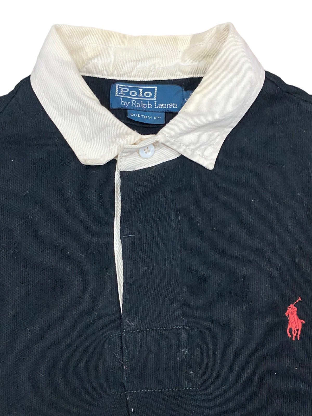 Vintage Polo Ralph Laurent Polo Shirt L/S Size US S / EU 44-46 / 1 - 9 Thumbnail