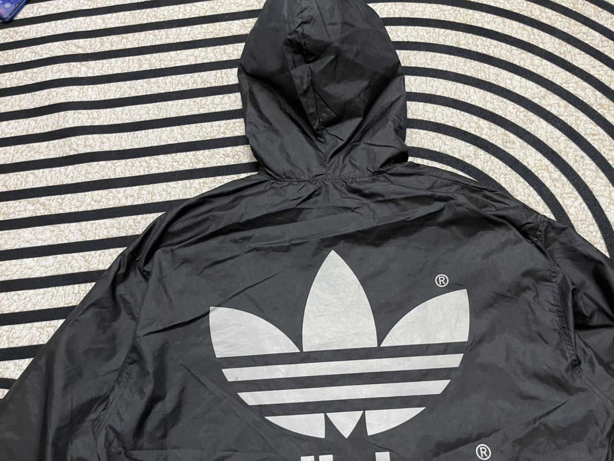 Adidas × Japanese Brand × Vintage 80s ADIDAS BIG LOGO HOODIE LIGHT JACKET RARE Size US M / EU 48-50 / 2 - 16 Thumbnail