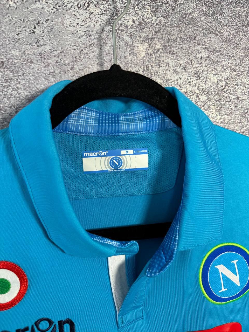 Macron × Vintage Vintage SSC Napoli 2014/15 Macron Soccer Jersey Size US M / EU 48-50 / 2 - 11 Thumbnail