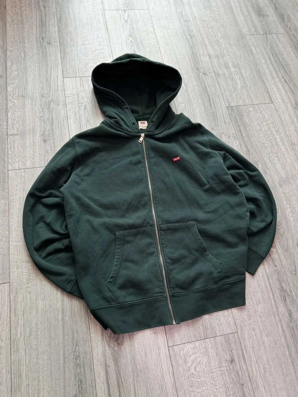 Levi's Rare Vintage Levi's Hoodie Oversized Faded Distressed Size US L / EU 52-54 / 3 - 7 Thumbnail