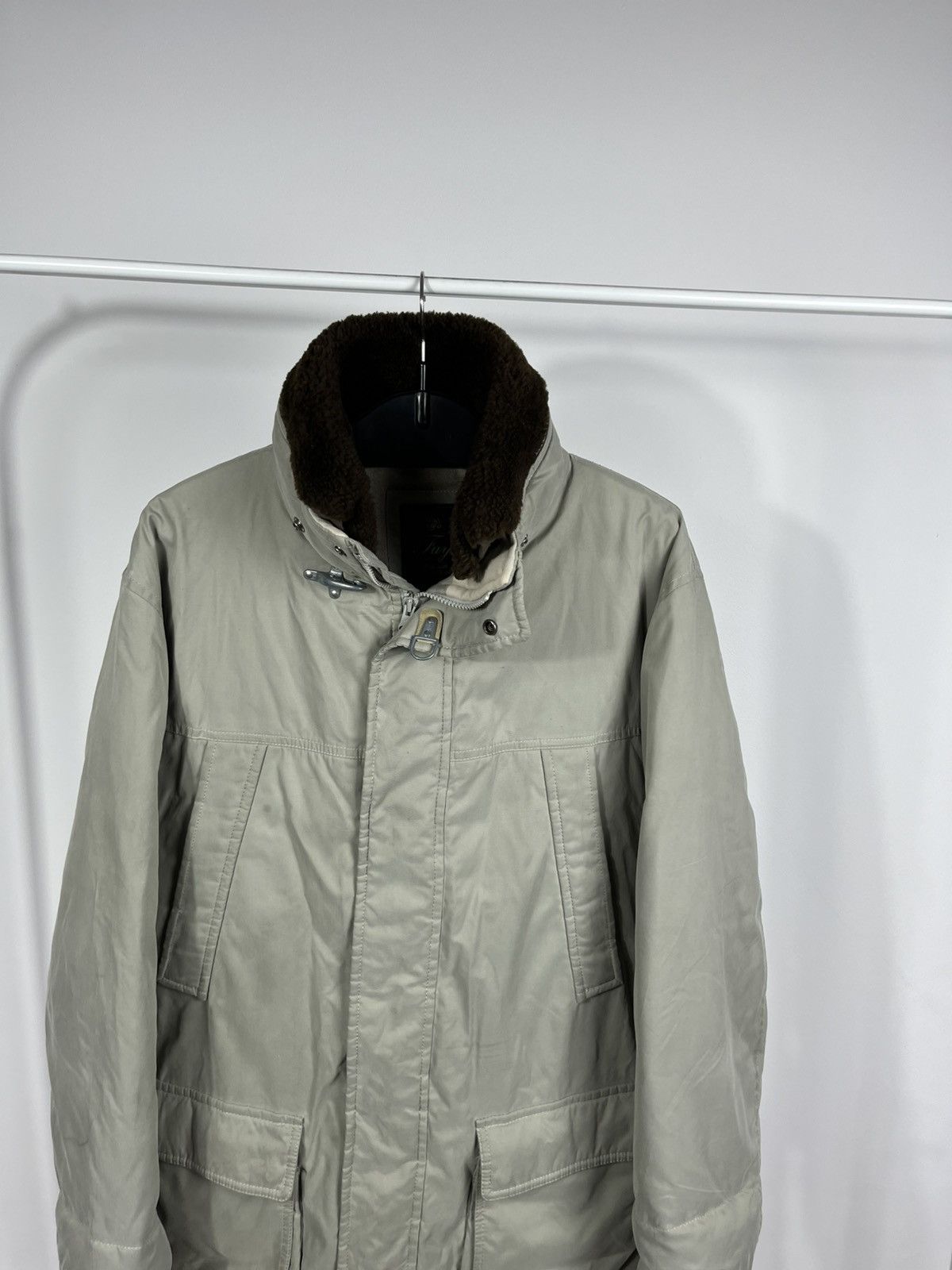 Fay Fay Men’s Winter Parka Jacket Fur Collar Coat M Warm Coat Size US M / EU 48-50 / 2 - 2 Thumbnail