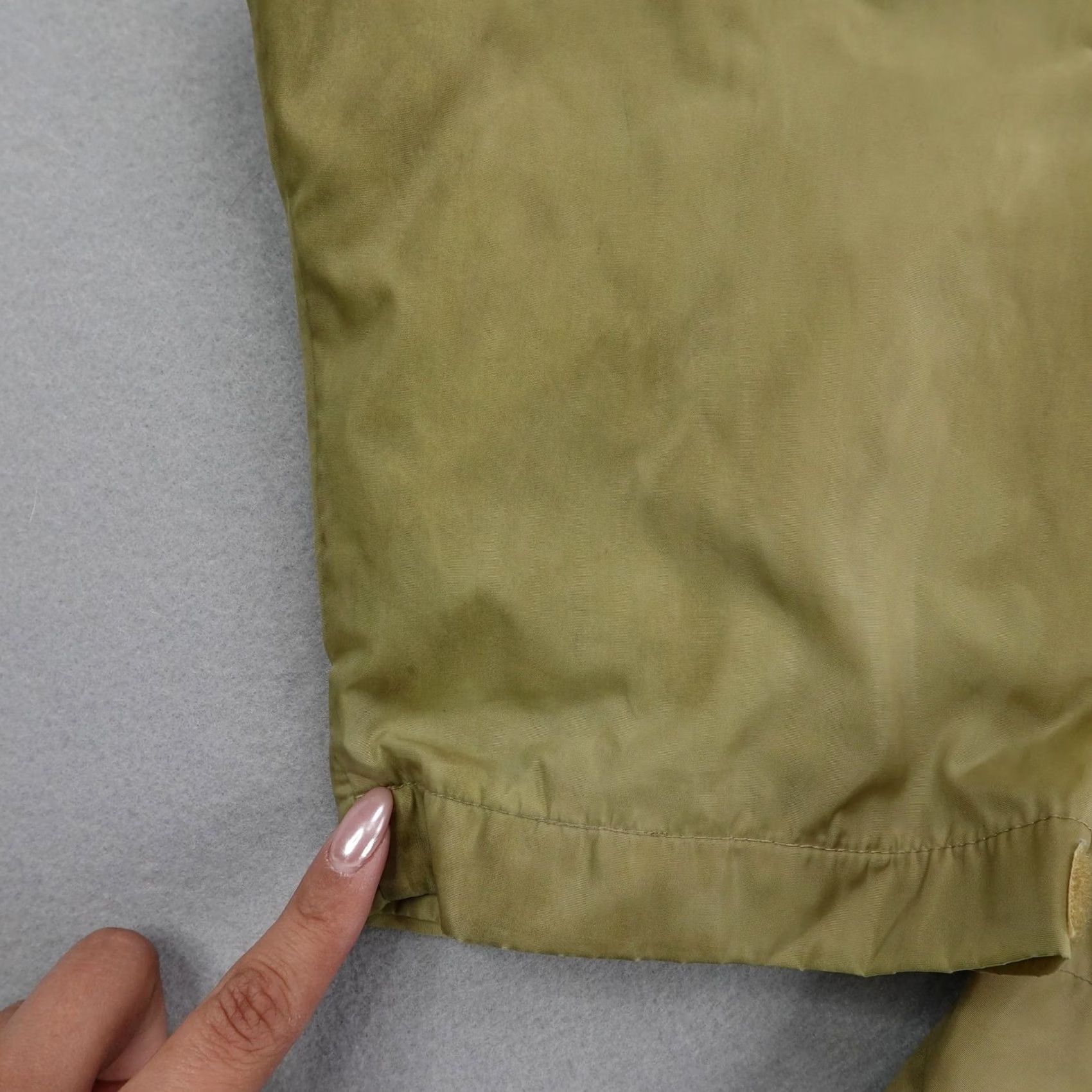 Vintage VINTAGE LL Bean Jacket Mens Large Beige Tan Waterproof Rain Coat Windbreaker 80s Size US L / EU 52-54 / 3 - 4 Thumbnail
