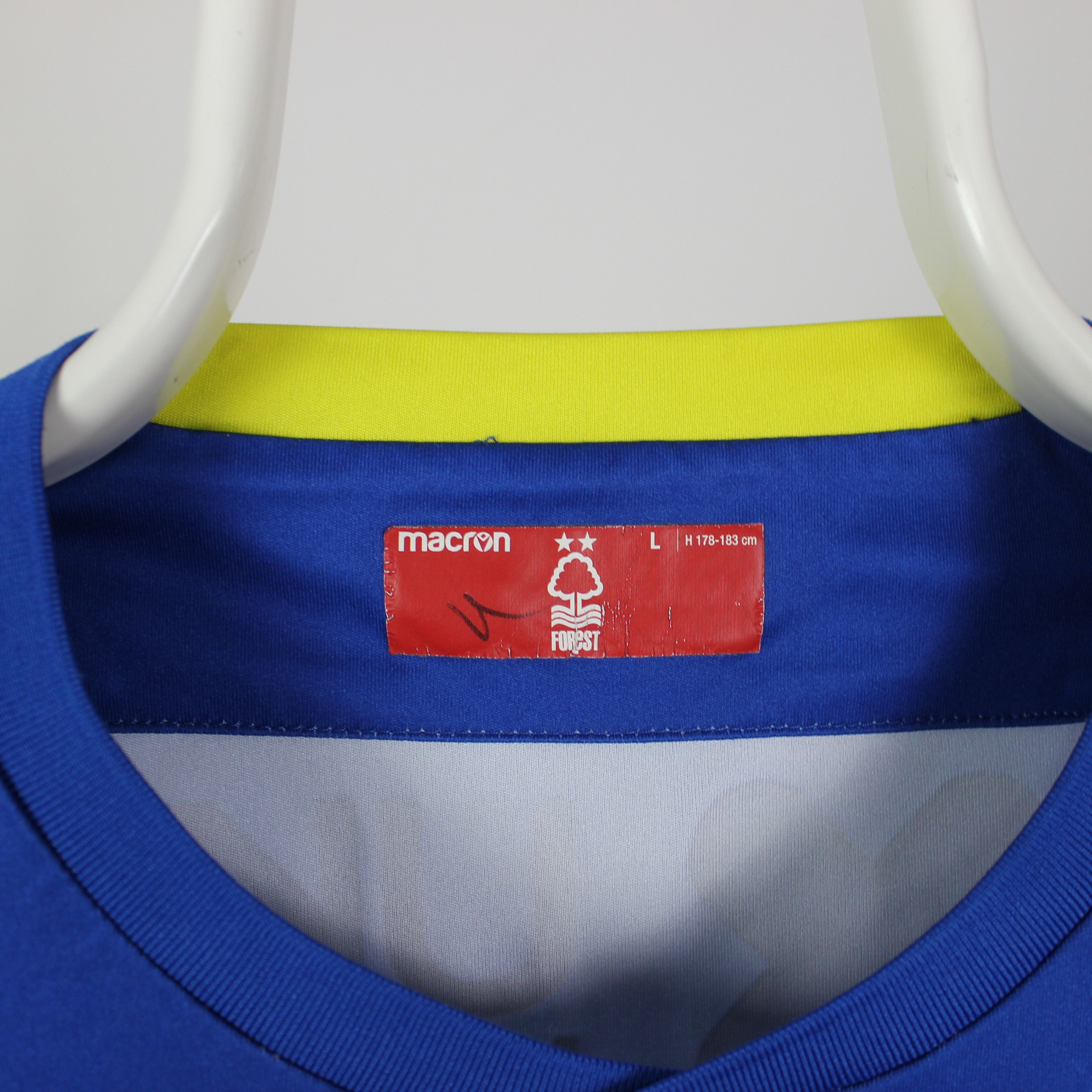 Macron Nottingham Forest Away Football Shirt 2020/21 Adults Size US L / EU 52-54 / 3 - 13 Thumbnail