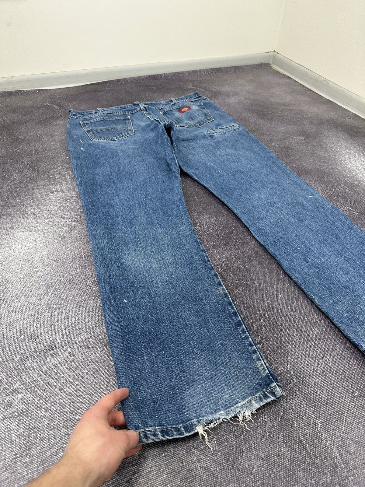 Dickies Vintage Dickies Faded Opium Blue Denim Baggy USA Work Jeans Size US 40 / EU 56 - 3 Thumbnail