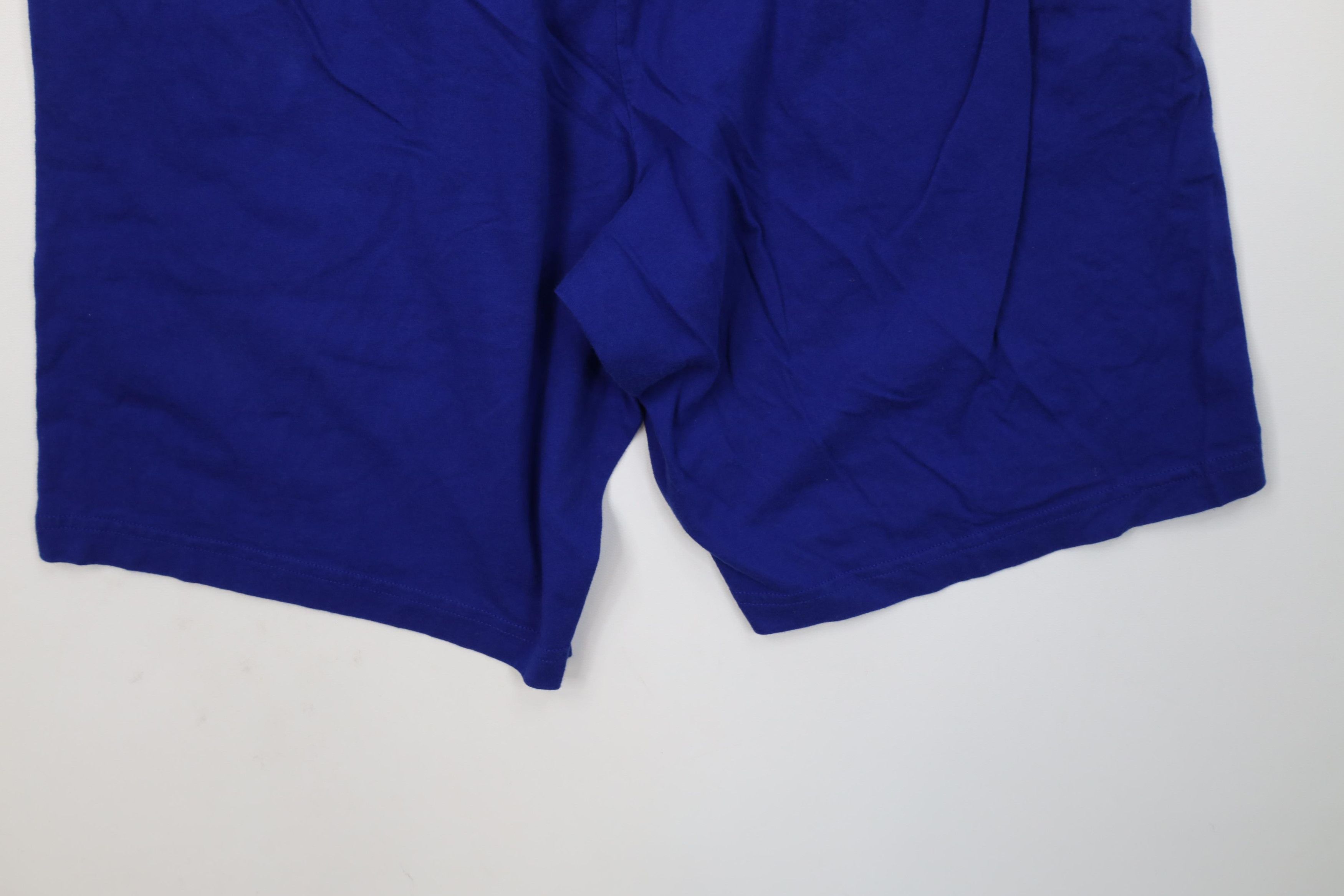 Polo Ralph Lauren Vintage Y2K Ralph Lauren Spell Above Knee Sleep Shorts Blue Size US 34 / EU 50 - 12 Thumbnail