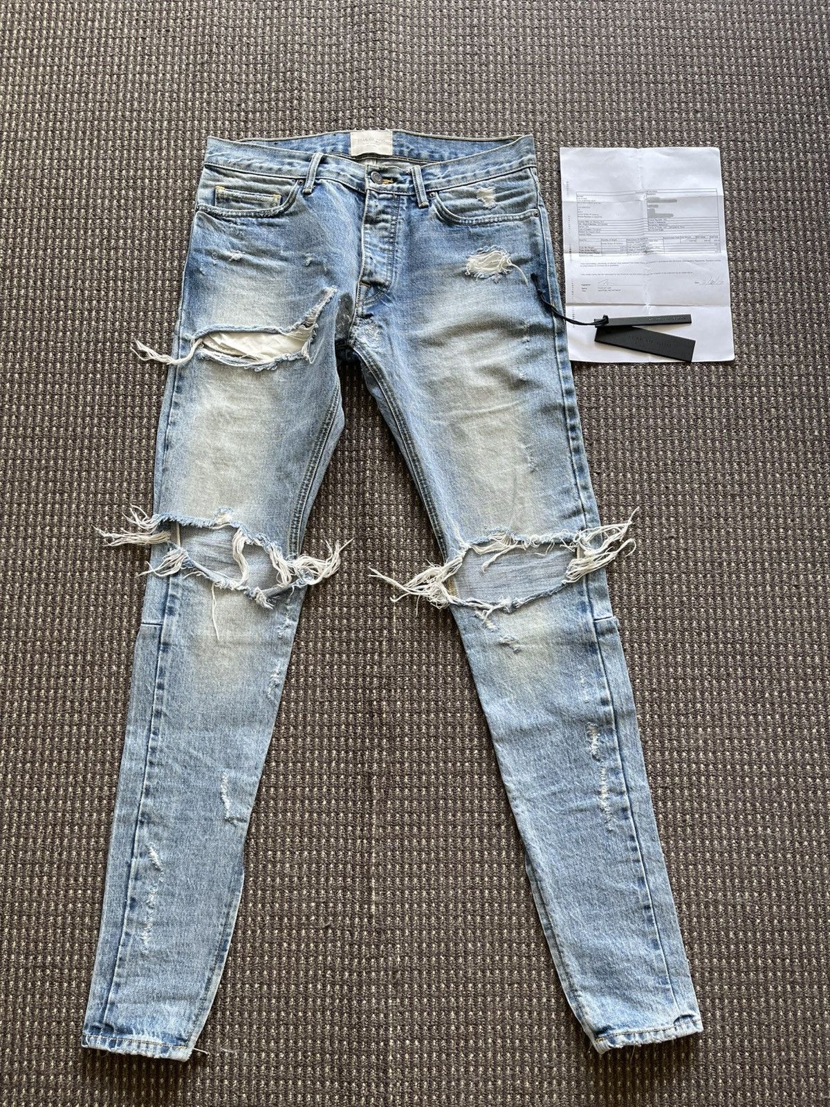 Fear of God Fear Of God Fourth Collection Jeans Size US 31 - 1 Thumbnail