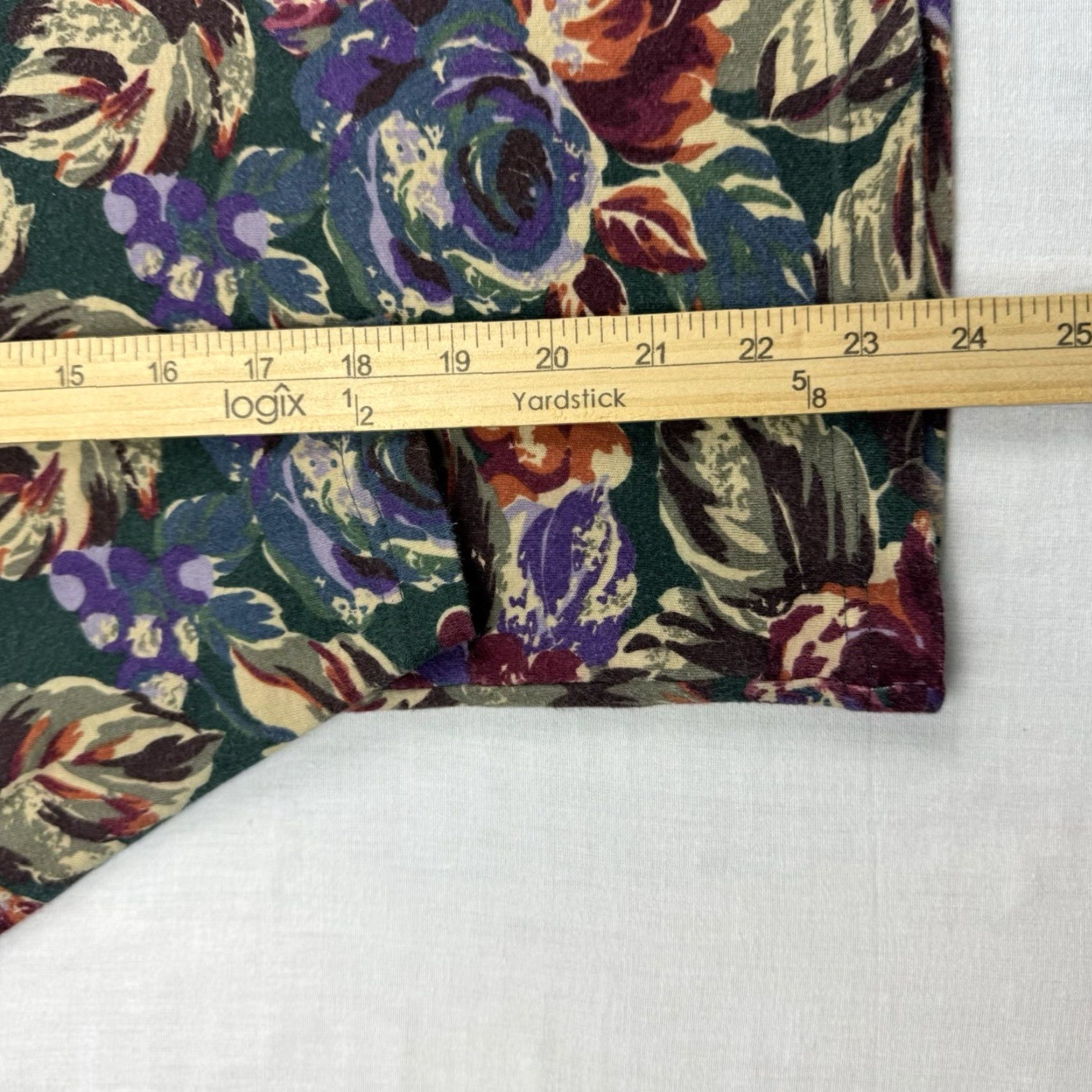 Eddie Bauer VINTAGE Eddie Bauer Mock Neck Shirt Womens Small Floral Flowers All Over Print Size S / US 4 / IT 40 - 7 Thumbnail