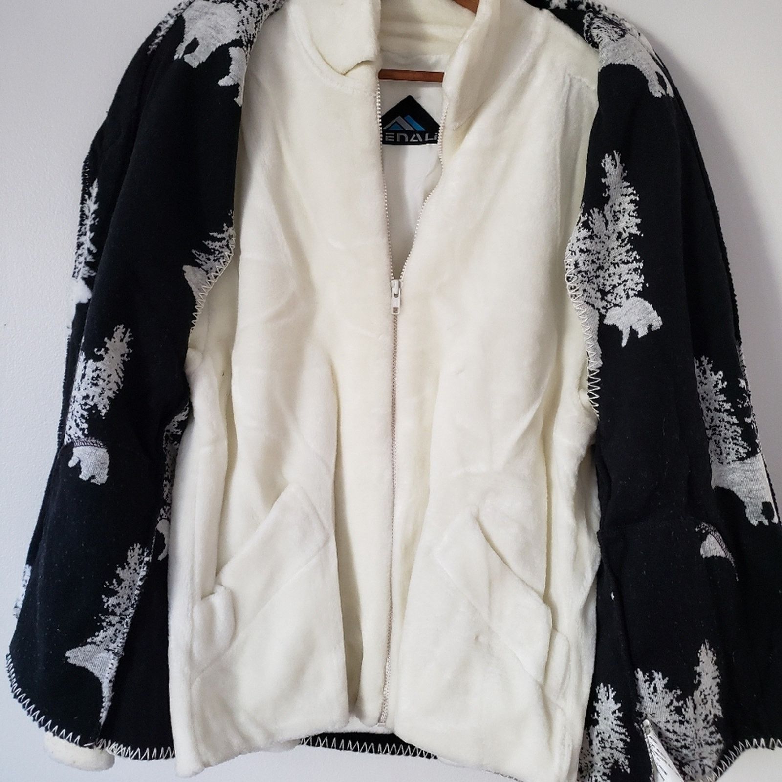 Vintage Vintage Teddy Coat & Vest Bear Cub Pine Trees Medium Size M / US 6-8 / IT 42-44 - 4 Thumbnail