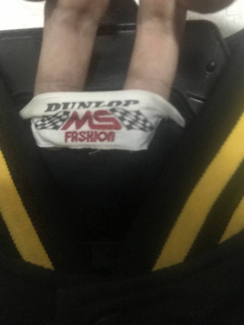 Japanese Brand Vintage 80s Dunlop Racing Team Distressed Jacket Motogp wsbk Size US S / EU 44-46 / 1 - 5 Thumbnail