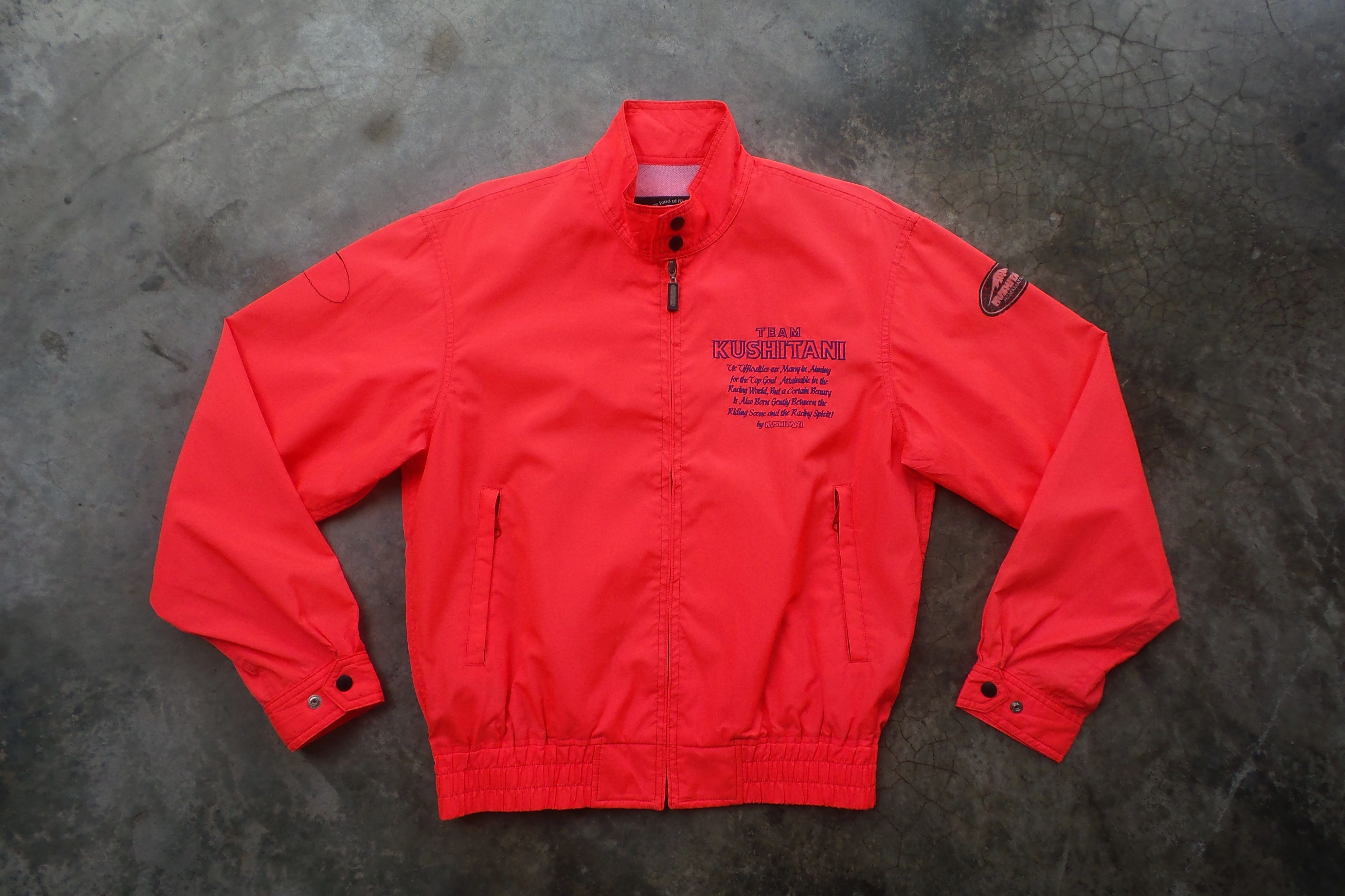 Japanese Brand Kushitani Hamamatsu Motorcycle Team Signed Jackets Size US L / EU 52-54 / 3 - 1 Thumbnail