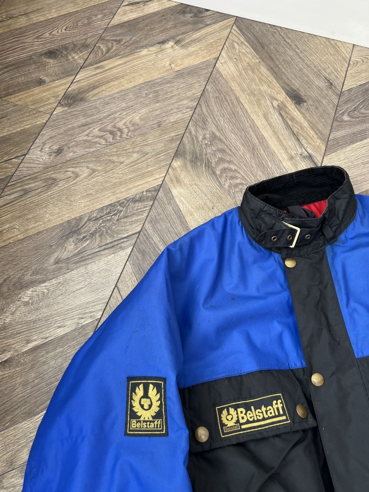Belstaff × Vintage Vintage Belstaff Nylon Jacket Trialmaster 500 Size US L / EU 52-54 / 3 - 7 Thumbnail