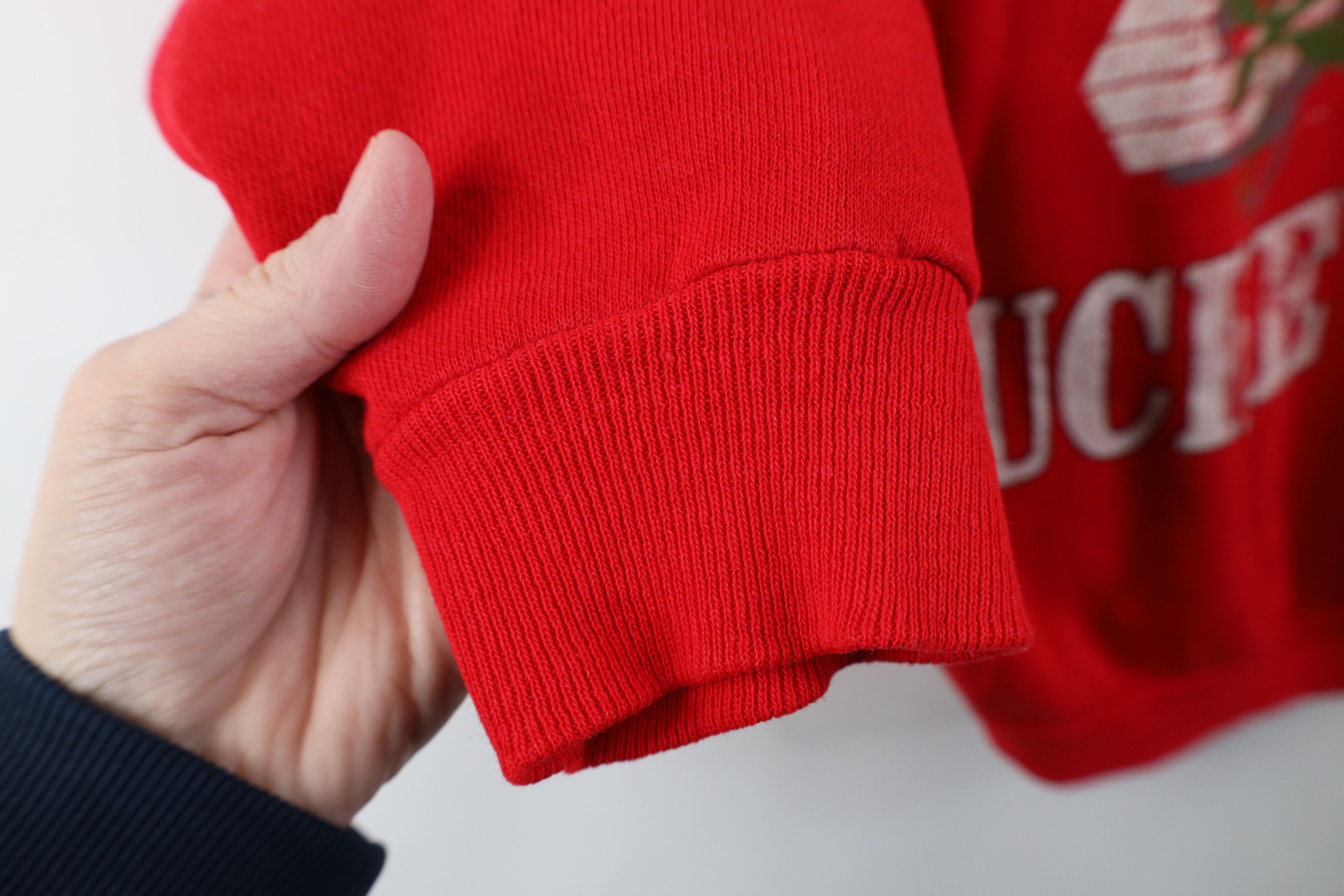 Vintage Vintage 70s 80s Ohio State University Crewneck Sweatshirt Size L / US 10 / IT 46 - 7 Thumbnail