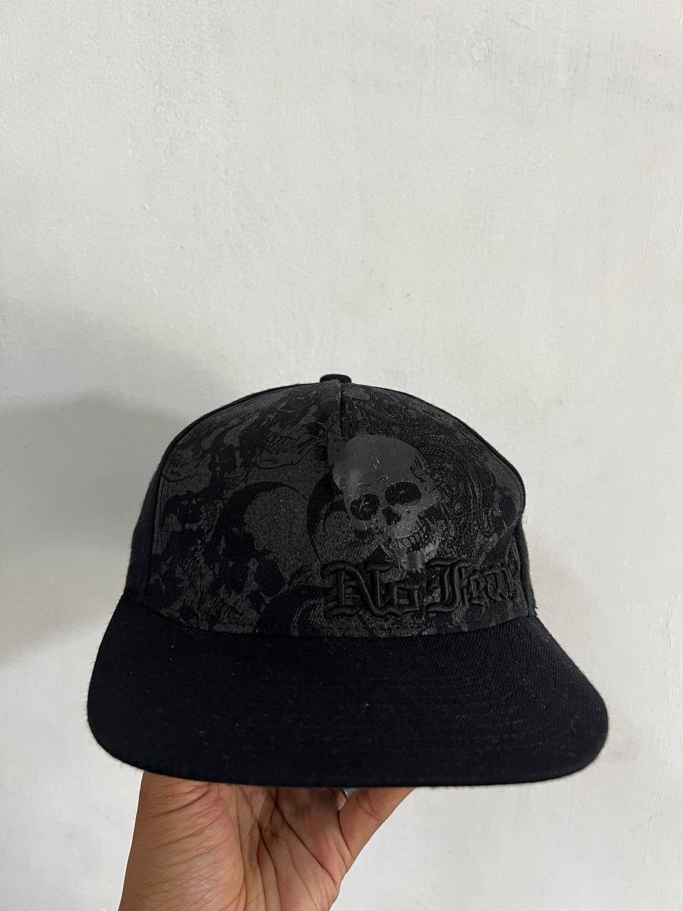 If Six Was Nine No Fear Skull Archive Fitted Hat Size ONE SIZE - 1 Thumbnail