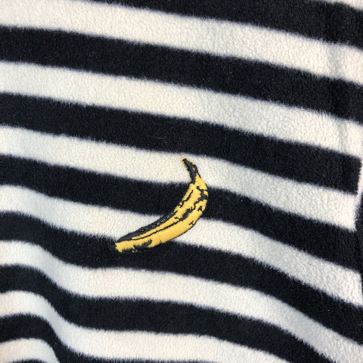 Andy Warhol Uniqlo X Andy Warhol Stripe White Sweater #A2288 Size US S / EU 44-46 / 1 - 9 Thumbnail
