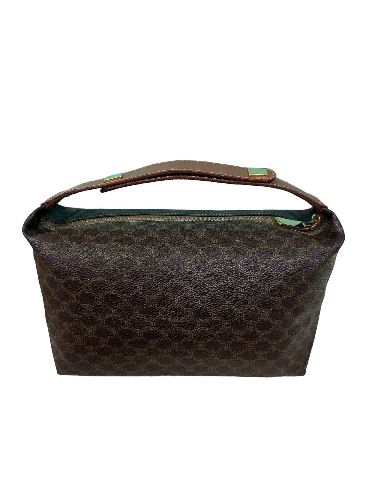 Celine AUTHENTIC CELINE MACADAM VANITY HAND/SHOULDER BAG Size ONE SIZE - 2 Thumbnail