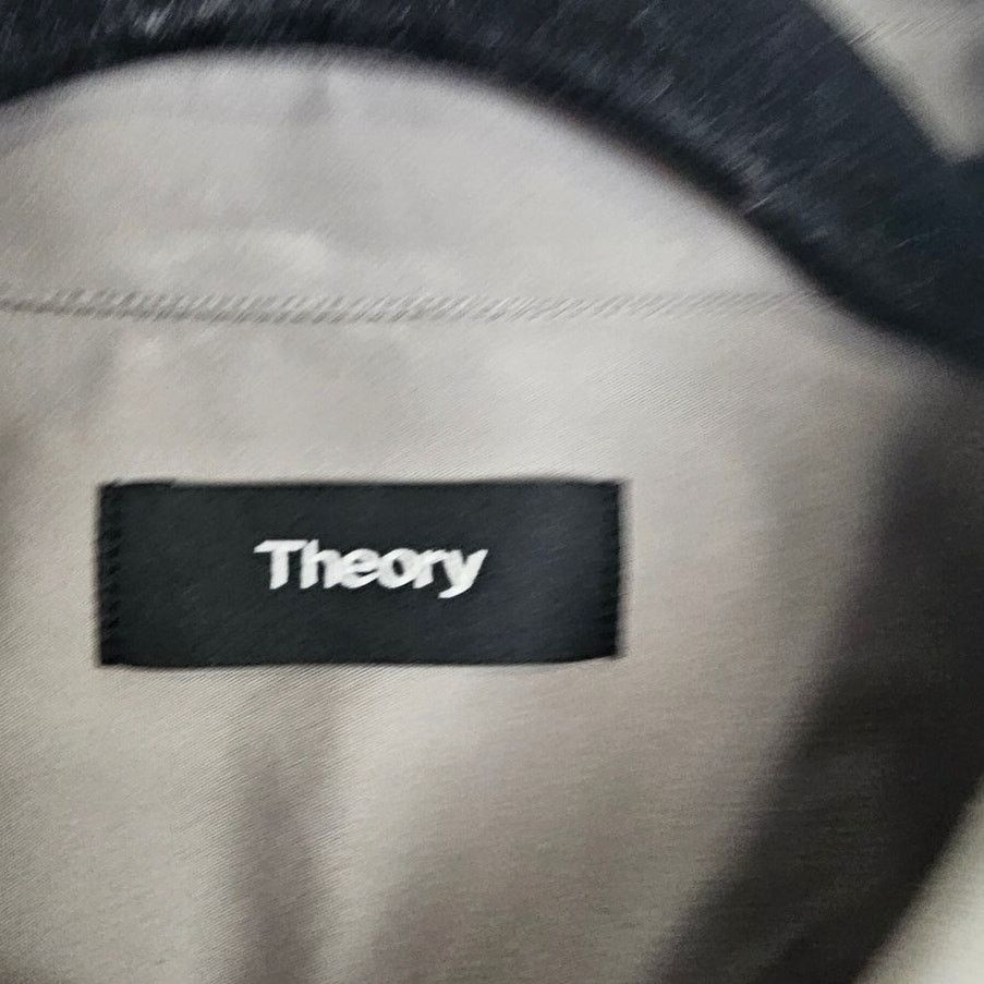 Theory Theory Mens Dress Shirt Sz M Classic Designer Minimalist Size US M / EU 48-50 / 2 - 6 Thumbnail