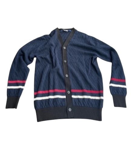 Comme des Garcons × Japanese Brand × Junya Watanabe Junya Watabe Cardigan Jumper Sweater Jacket Coat Top EX0037 Size US L / EU 52-54 / 3 - 1 Thumbnail