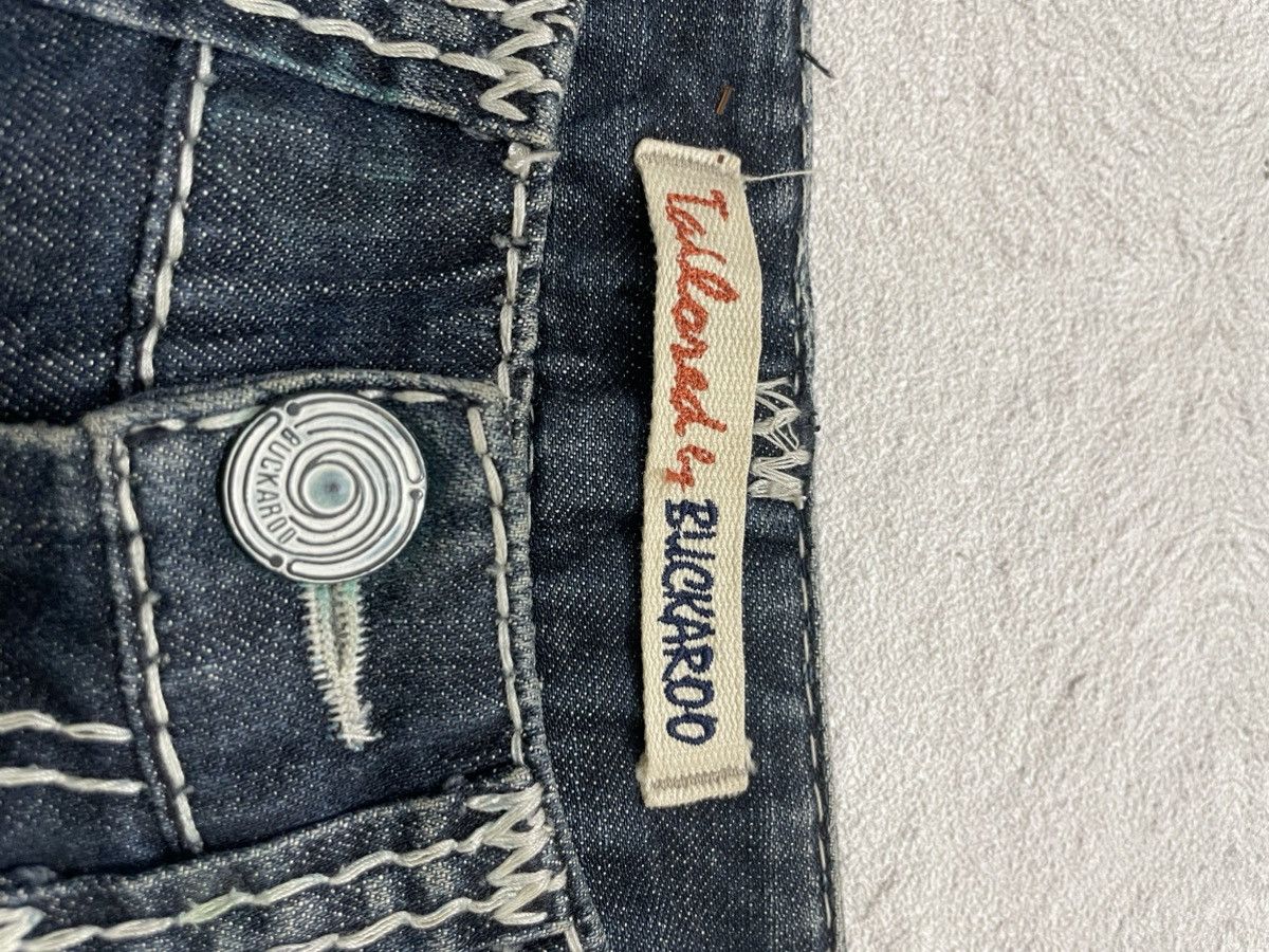 If Six Was Nine 2000s Buckaro Denim Stonewash Size US 27 - 8 Thumbnail