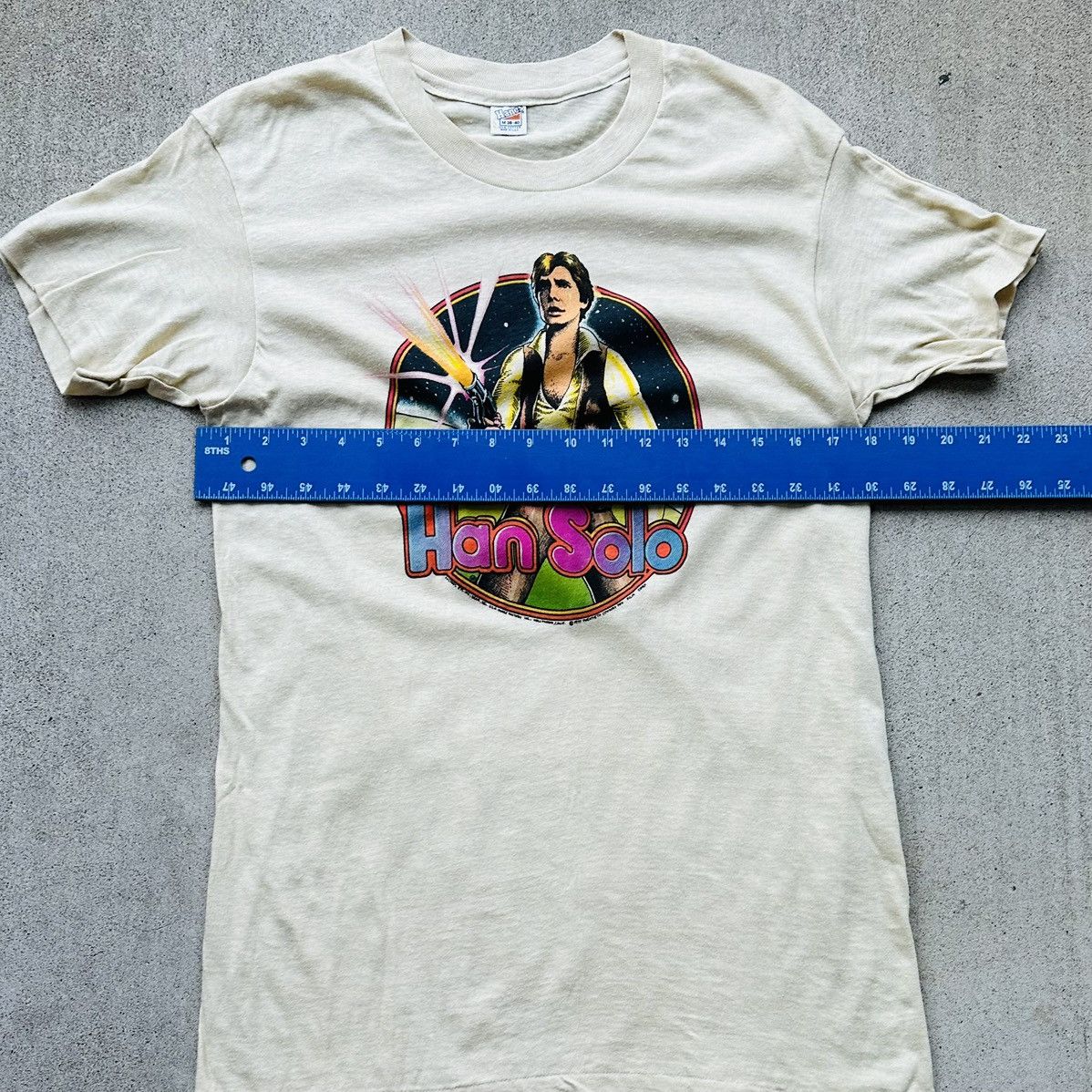 Star Wars Vintage Star Wars T Shirt 1977 Han Solo Hanes Single Stitch Size US M / EU 48-50 / 2 - 6 Thumbnail