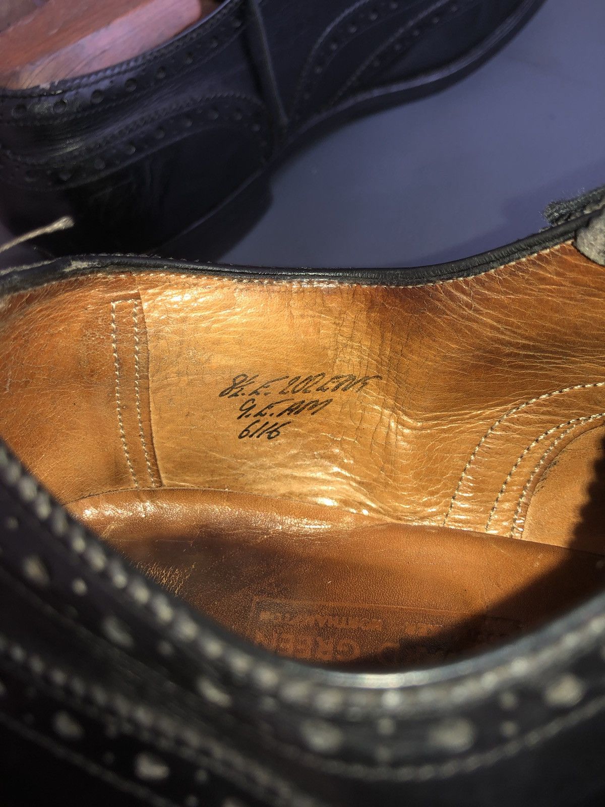 Edward Green Edward Green Black Leather Men’s Dress shoes size 8.5 E Size US 8.5 / EU 41-42 - 15 Thumbnail