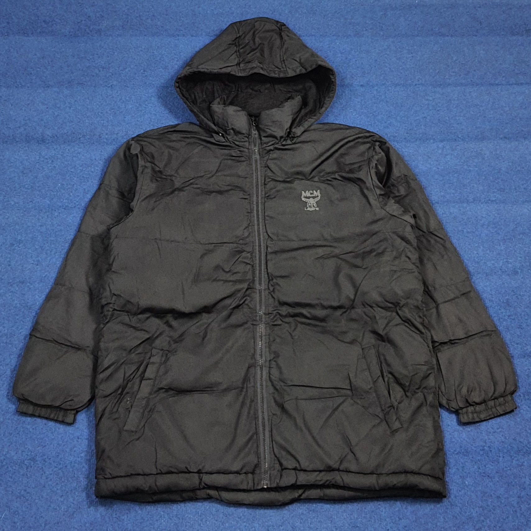 MCM Vintage MCM Legere Quilted Jacket Black Ripstop C286N8 Size US XL / EU 56 / 4 - 1 Thumbnail