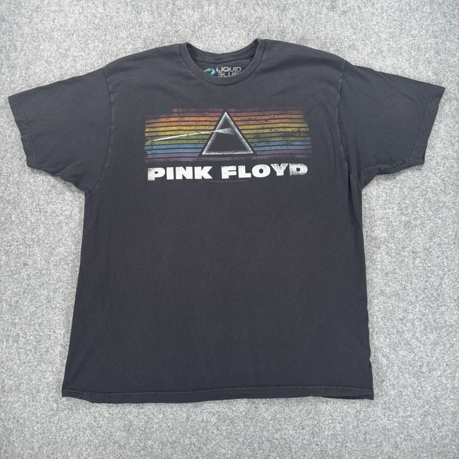 Liquid Blue Liquid Blue Pink Floyd Dark Side Of Moon Shirt Mens XXL 2012 Size US XXL / EU 58 / 5 - 1 Thumbnail