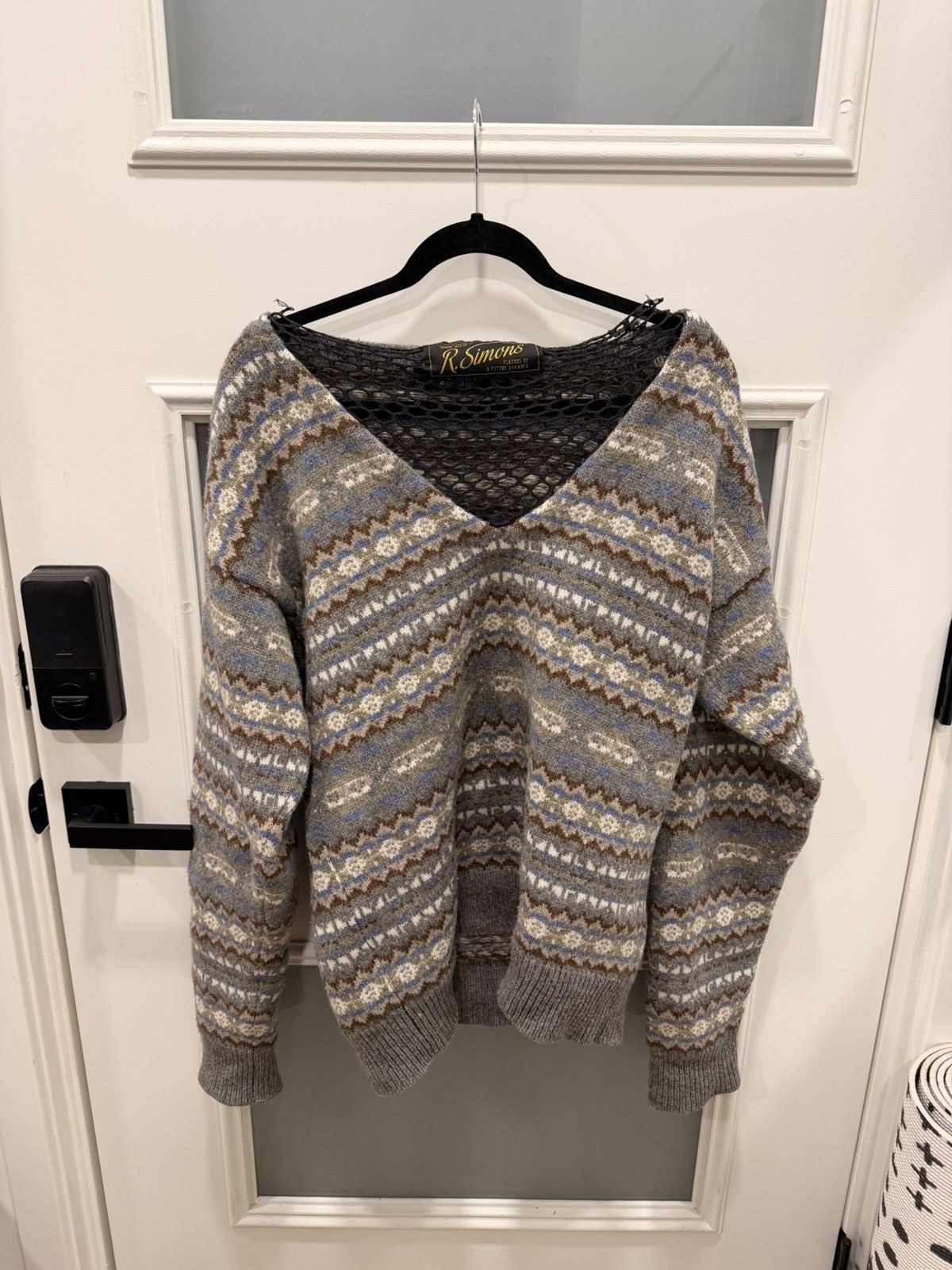 SS22 Runway Net Sweater
