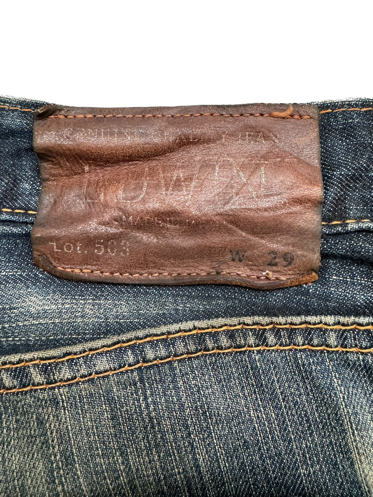Edwin Vintage Edwin 503 Distressed rusty Jeans Size US 32 / EU 48 - 12 Thumbnail