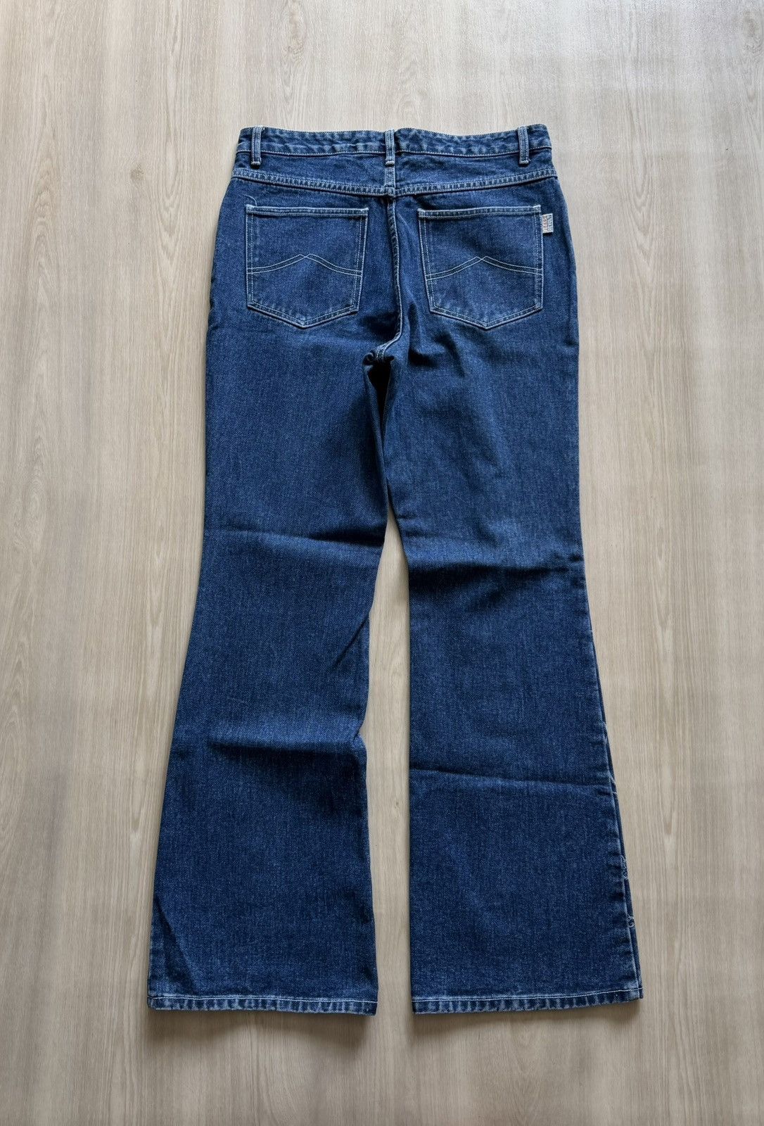 Other Vintage Revolt Jeans Womens Flared Flora lSz 13/14 Size 32" / US 10 / IT 46 - 6 Thumbnail
