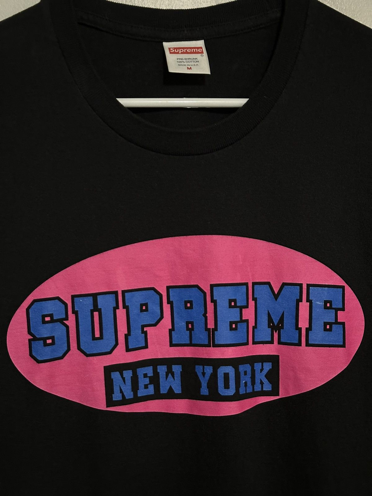 Supreme Supreme New York Tee Size US M / EU 48-50 / 2 - 2 Thumbnail