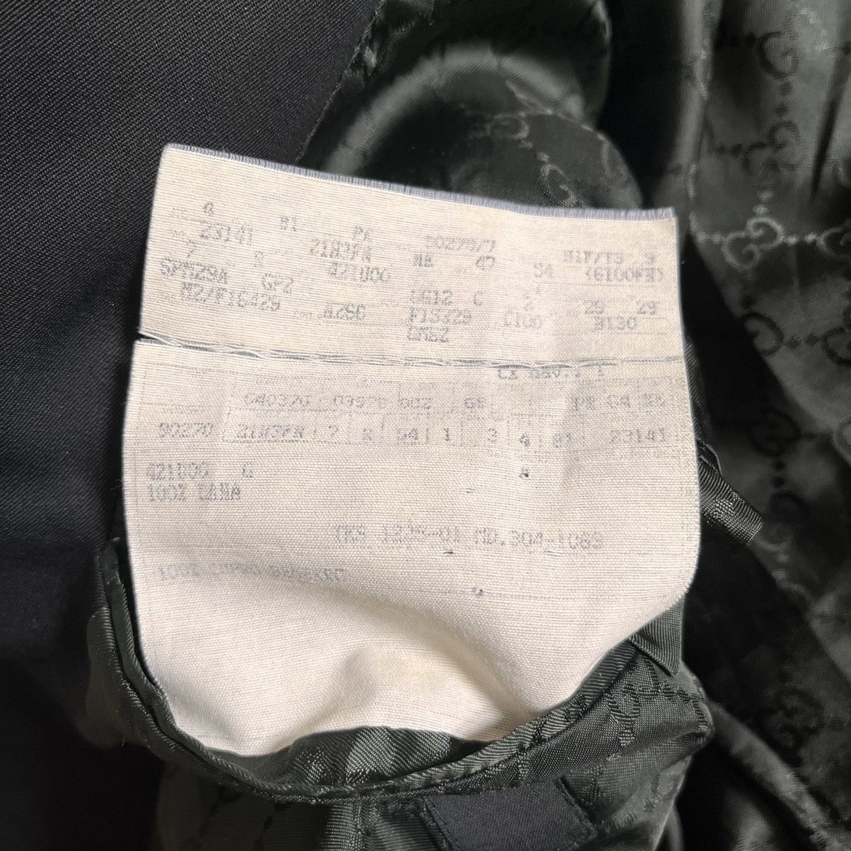 Gucci Gucci Wool Jacket Black With Monogram Lining Size 50R - 7 Thumbnail