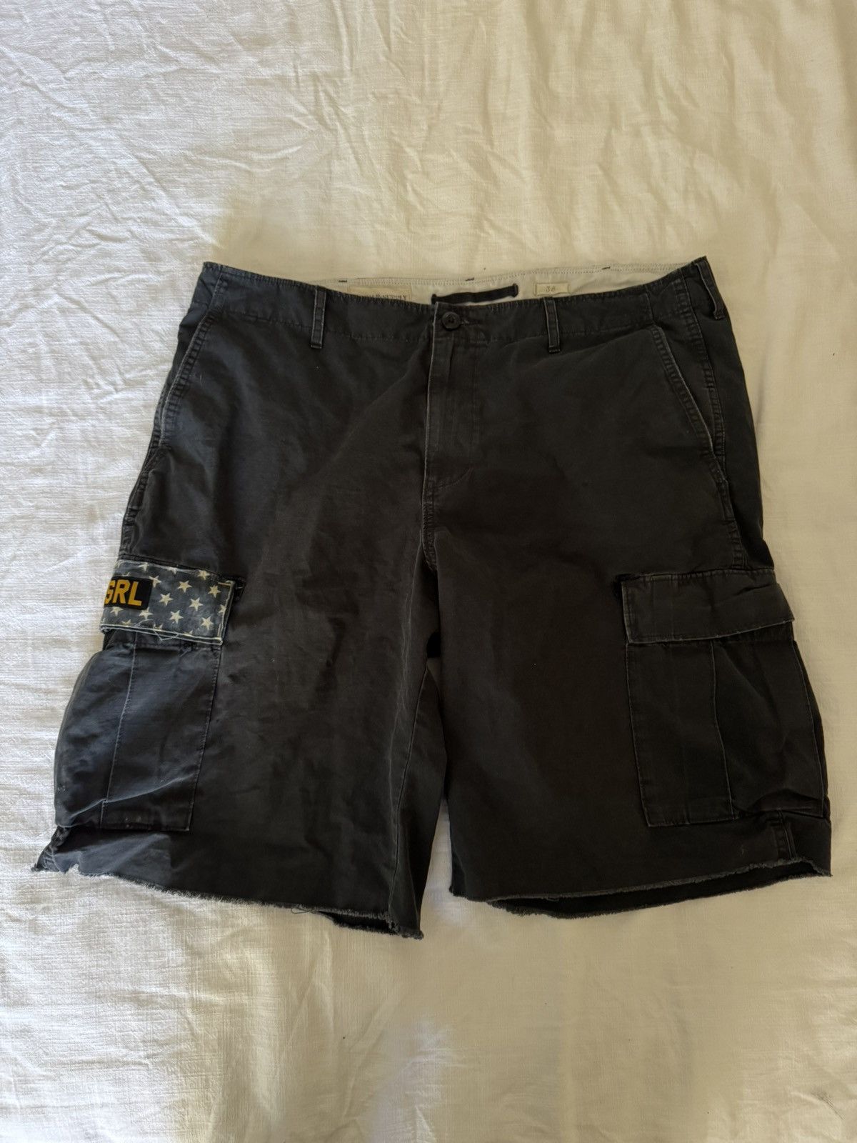 Denim & Supply Ralph Lauren × Polo Ralph Lauren × Vintage Denim and Supply USA Patch Shorts Size US 38 / EU 54 - 1 Thumbnail