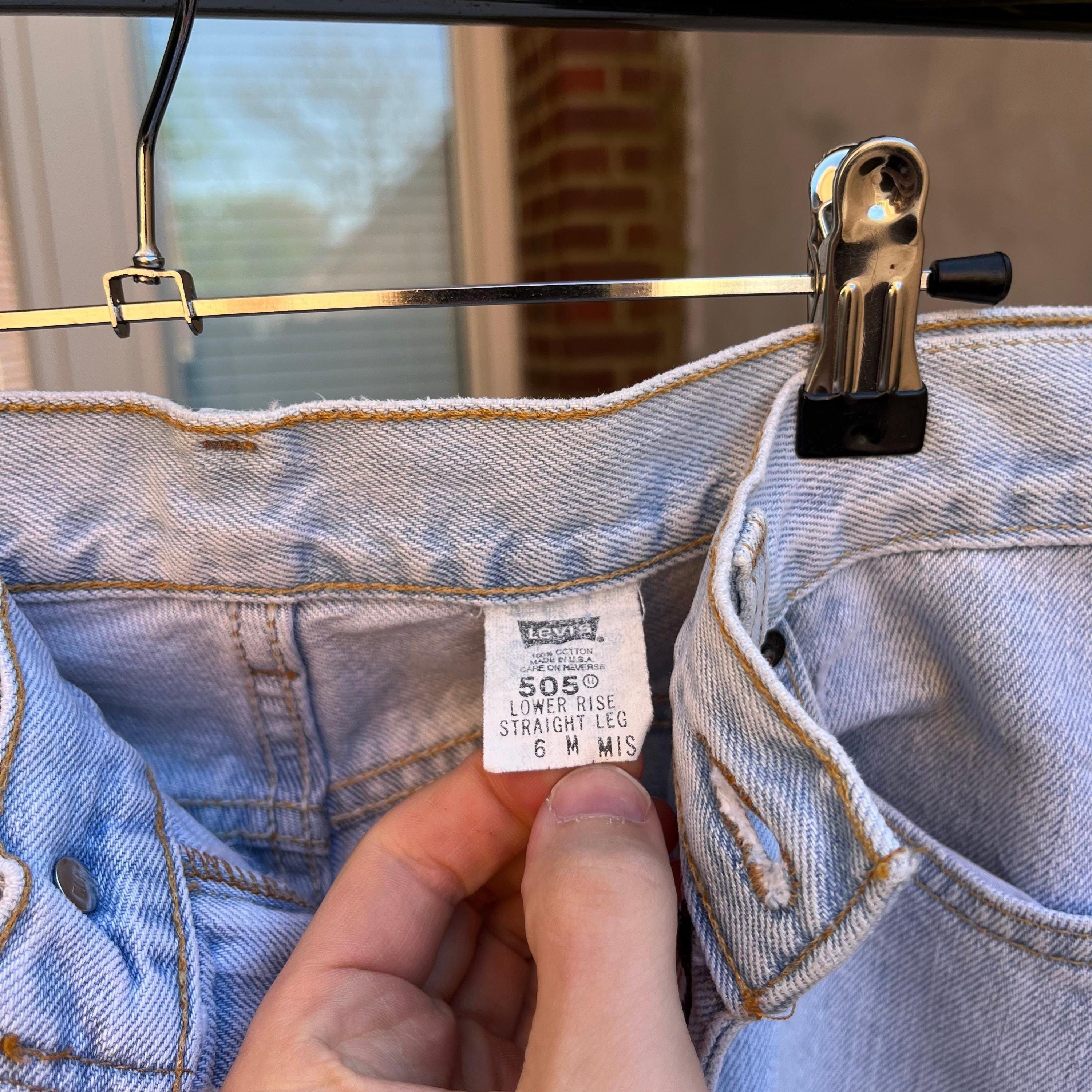 Levi's × Vintage 90's Levi's 505 Denim Jeans Size US 30 / EU 46 - 3 Thumbnail
