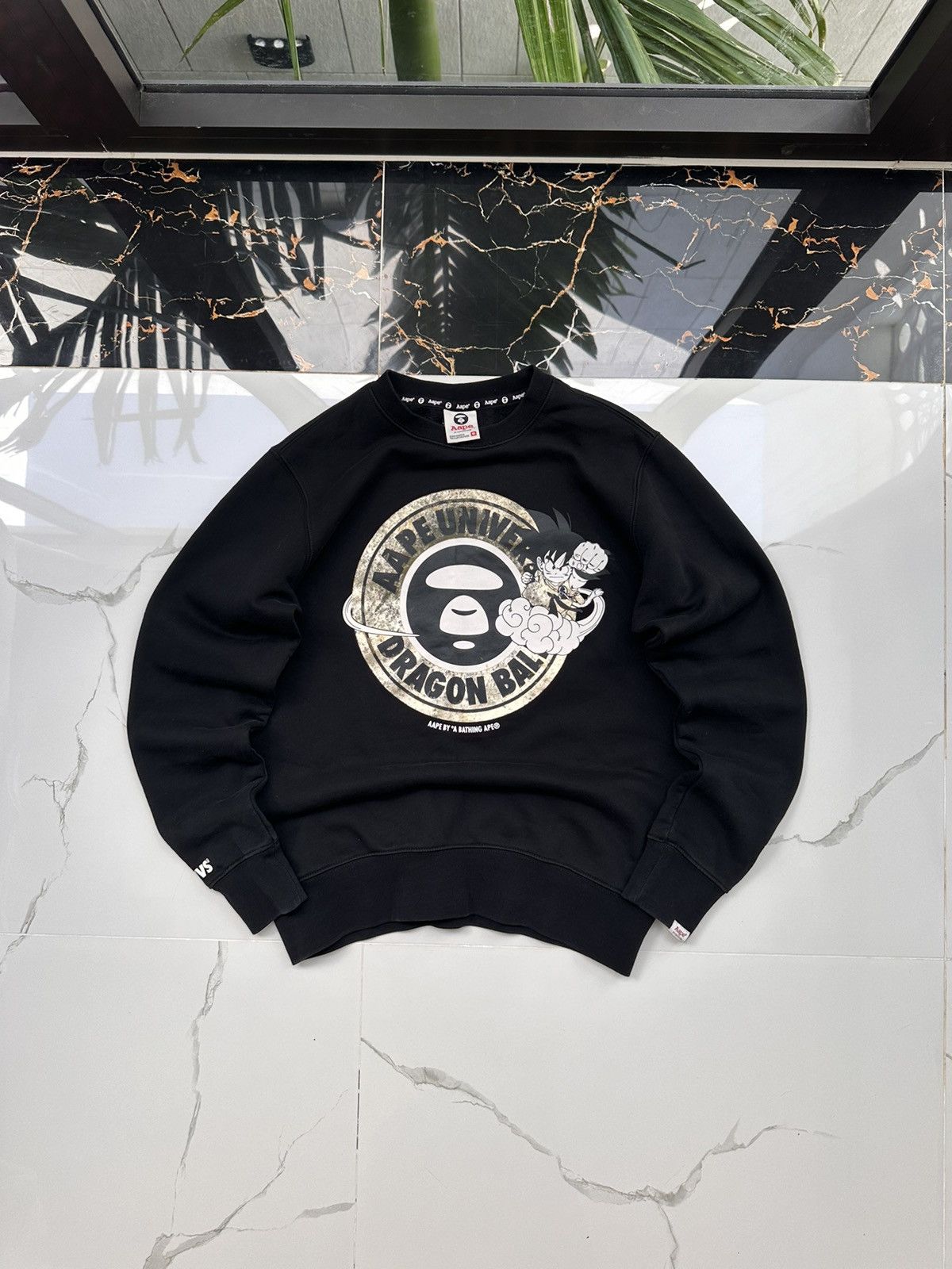 Aape × Vintage AAPE X DRAGONBALL VINTAGE BIG LOGO STREETWEAR SWEATSHIRT Size US M / EU 48-50 / 2 - 2 Thumbnail