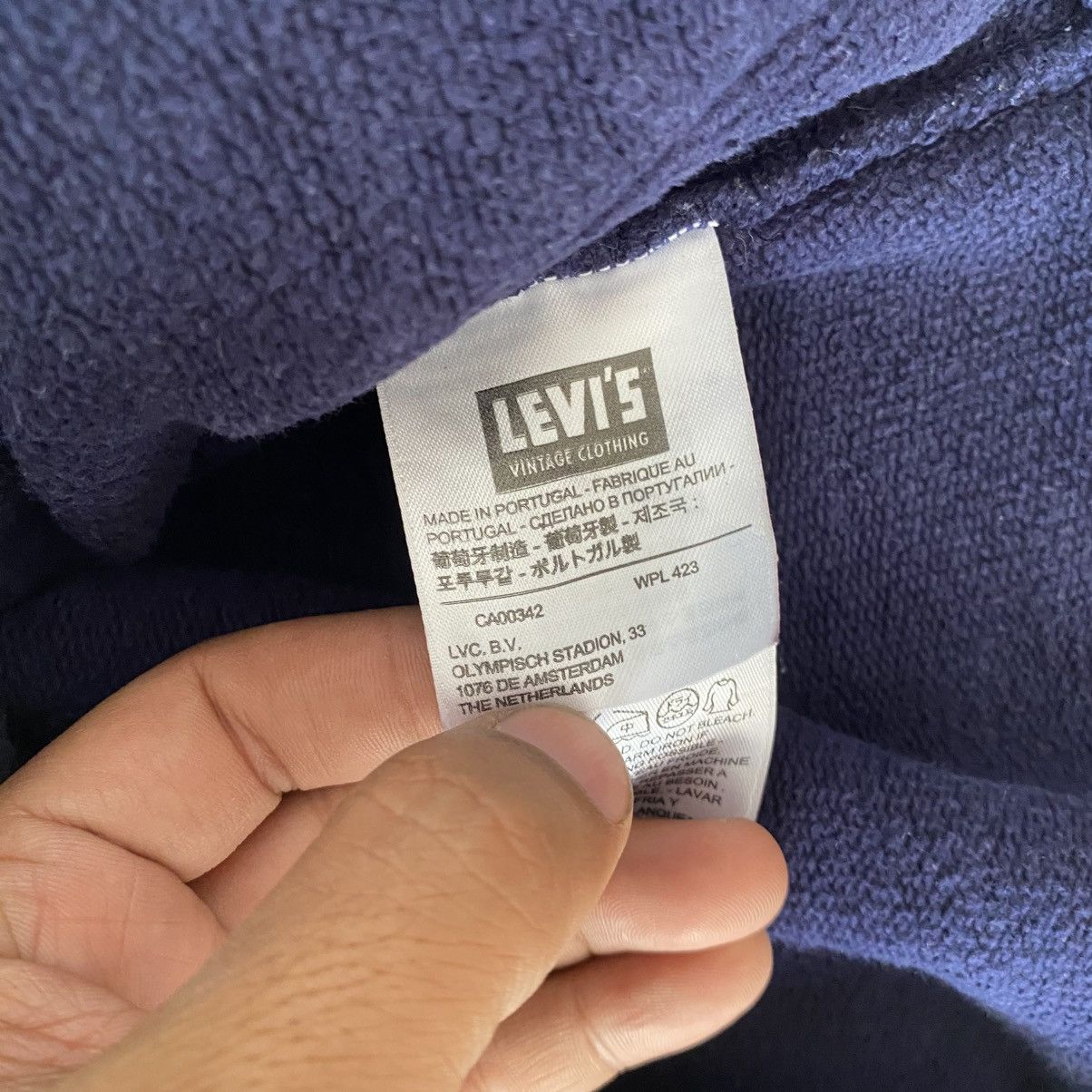 Levi's Vintage Clothing VINTAGE 50s LEVI’S SPORTSWEAR BLUE BOXY FIT Size US M / EU 48-50 / 2 - 6 Thumbnail