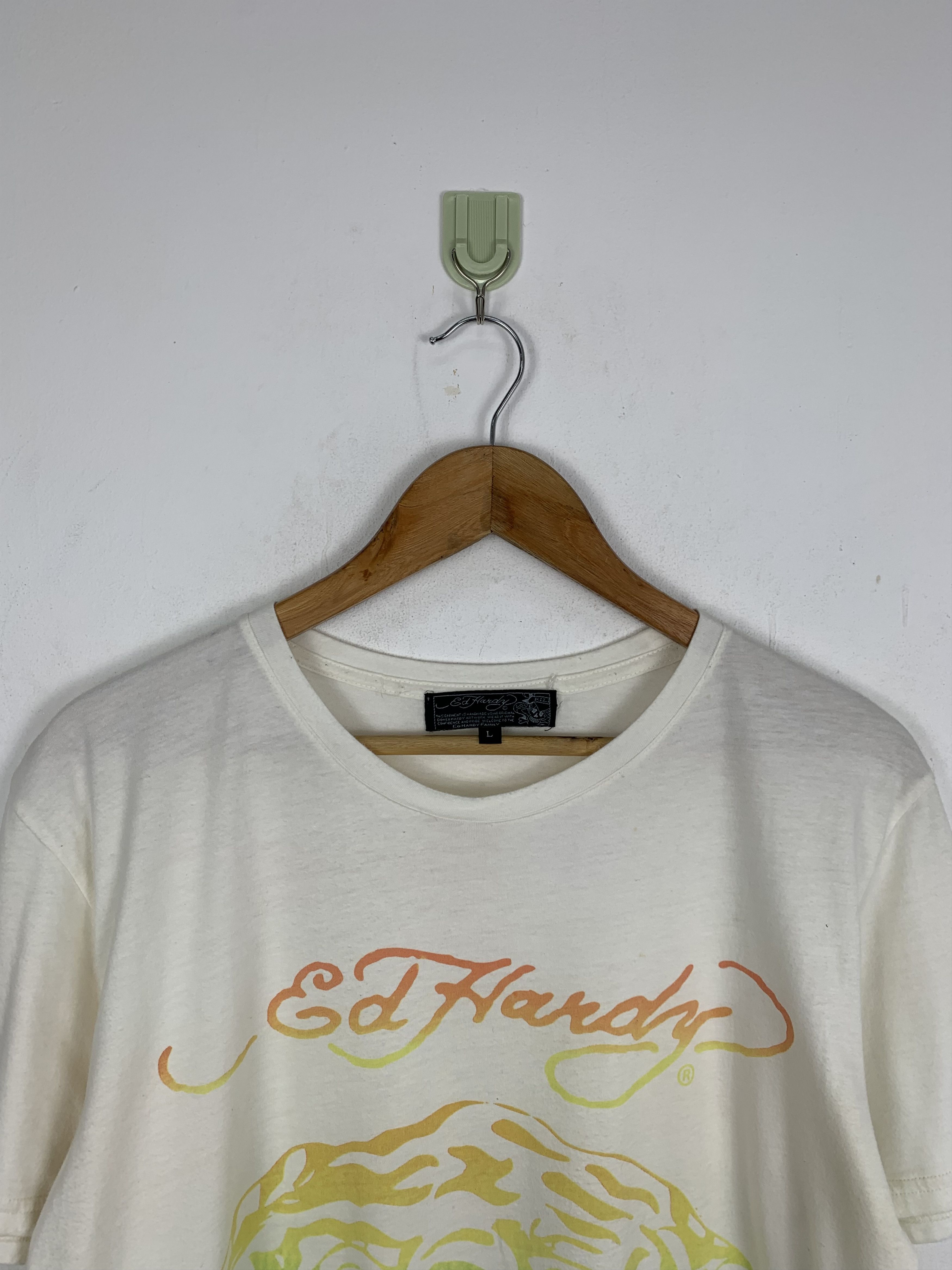Ed Hardy Vintage Ed Hardy T Shirt TA0291 Size US L / EU 52-54 / 3 - 2 Thumbnail