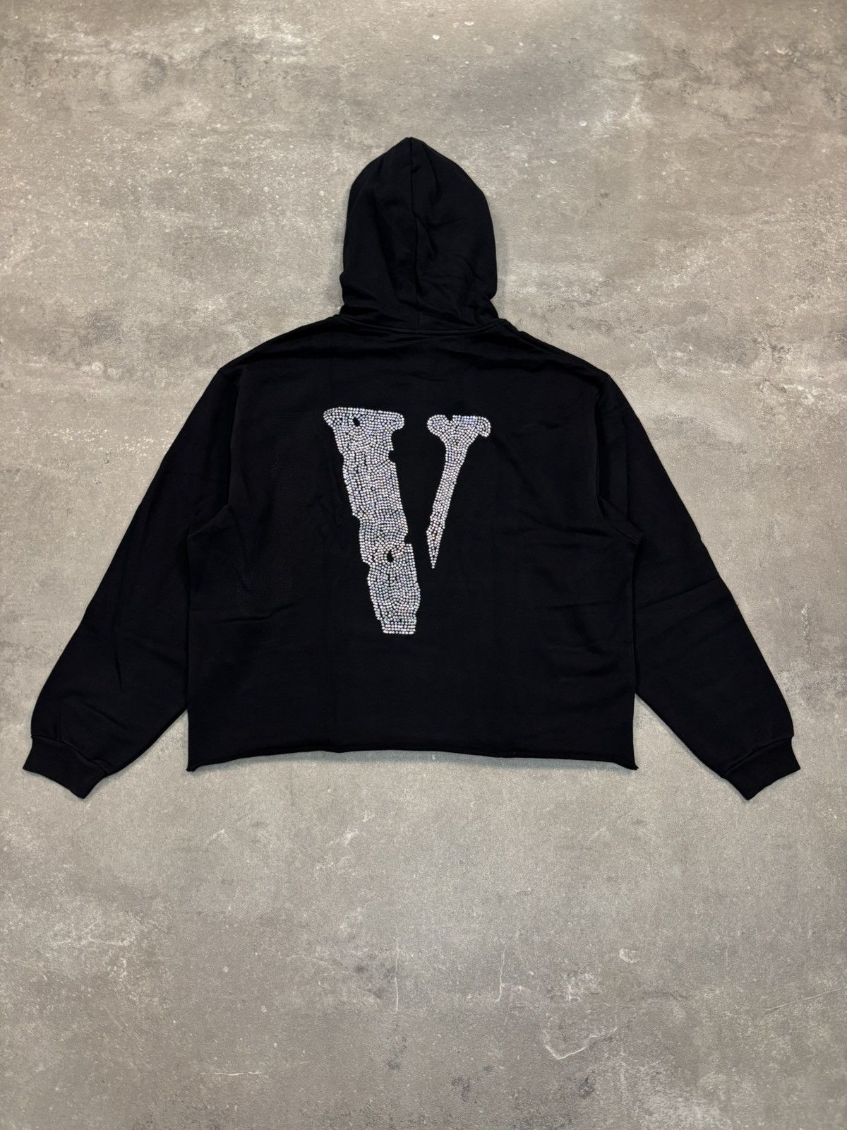 Vlone Vlone Friends Rhinstone Hoodie, Black Size US XL / EU 56 / 4 - 2 Thumbnail